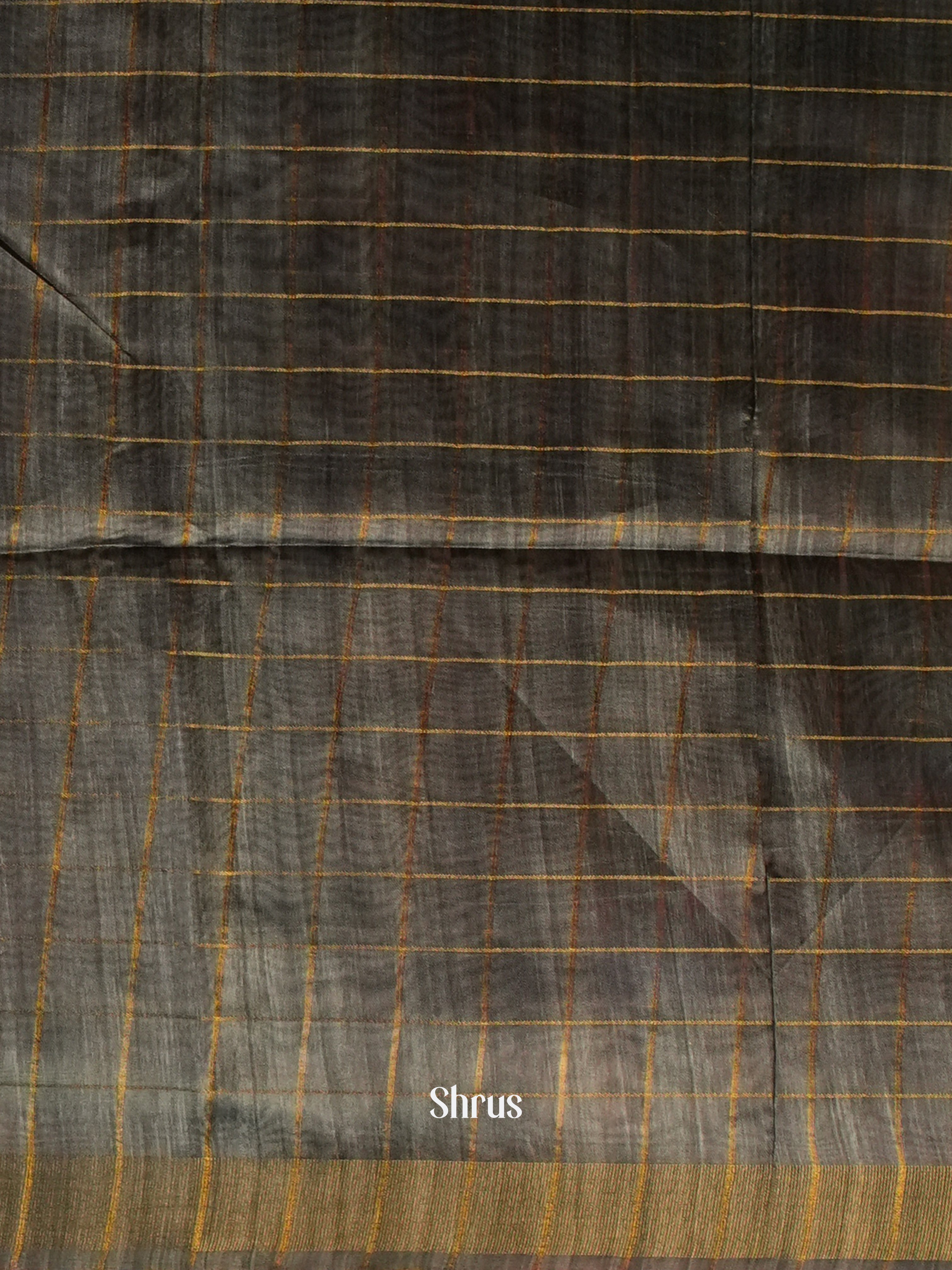 Green - Champa Semi tussar - Shop on Shrus.com