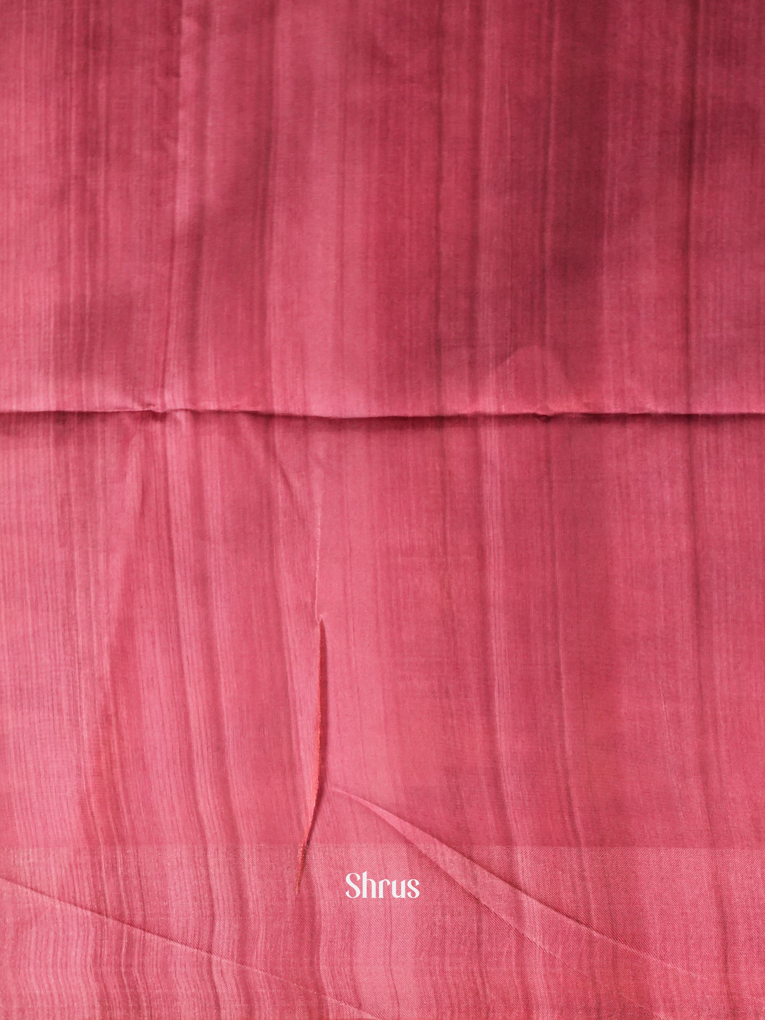 Black & Maroon - Champa semi tussar - Shop on Shrus.com