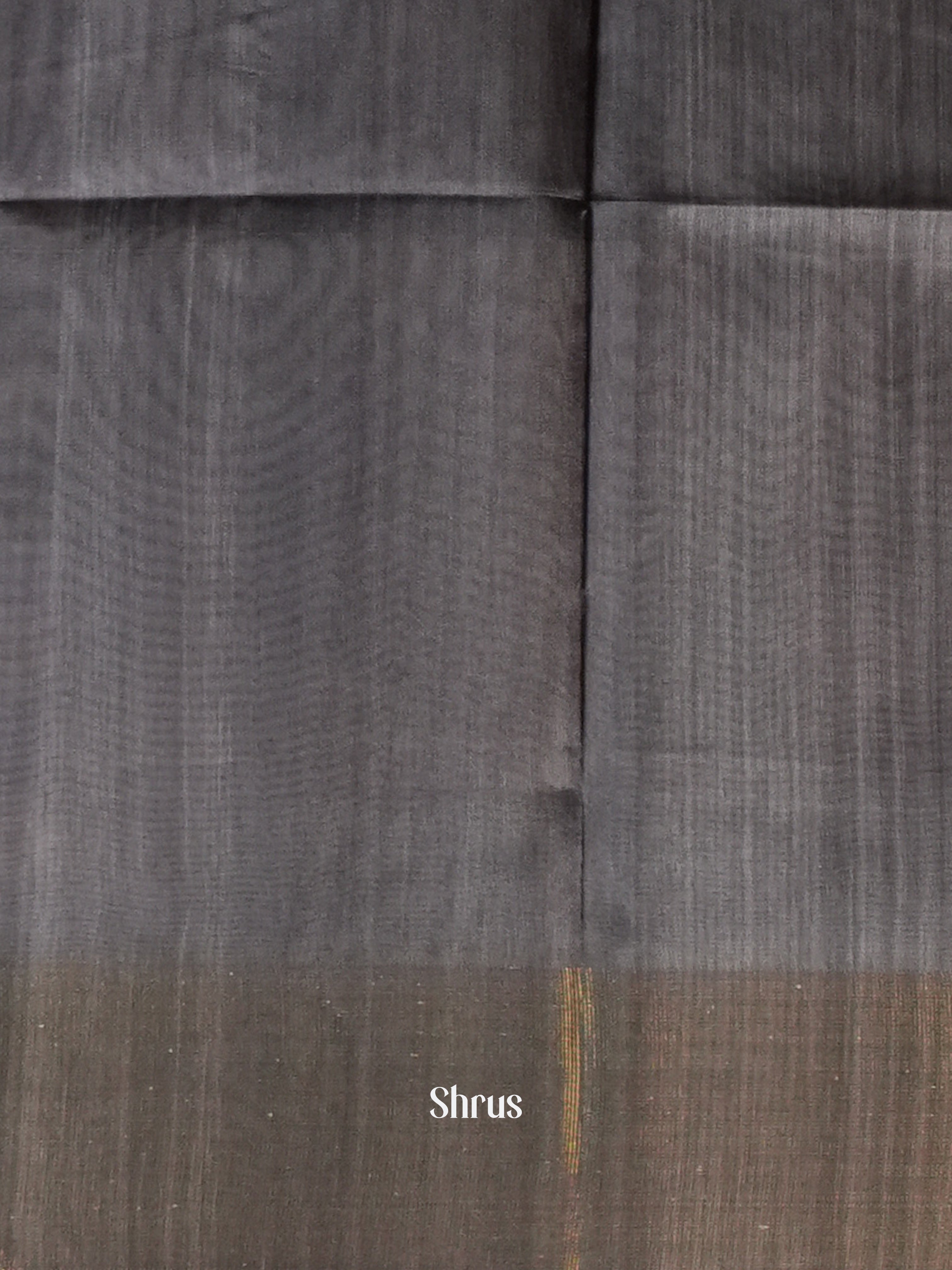 Cream & Grey - Champa semi tussar - Shop on Shrus.com