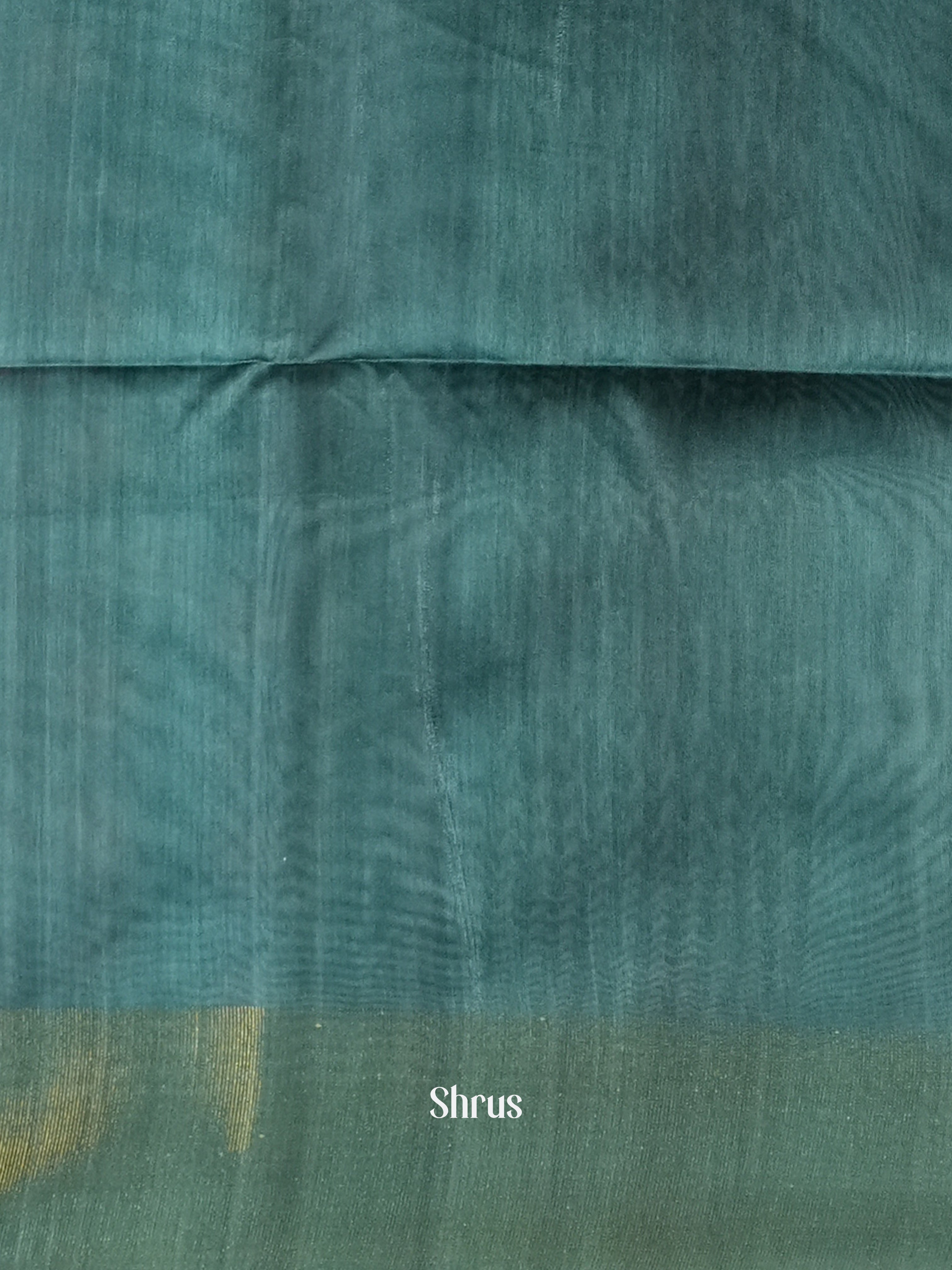 Grey & Green - Champa semi tussar - Shop on Shrus.com