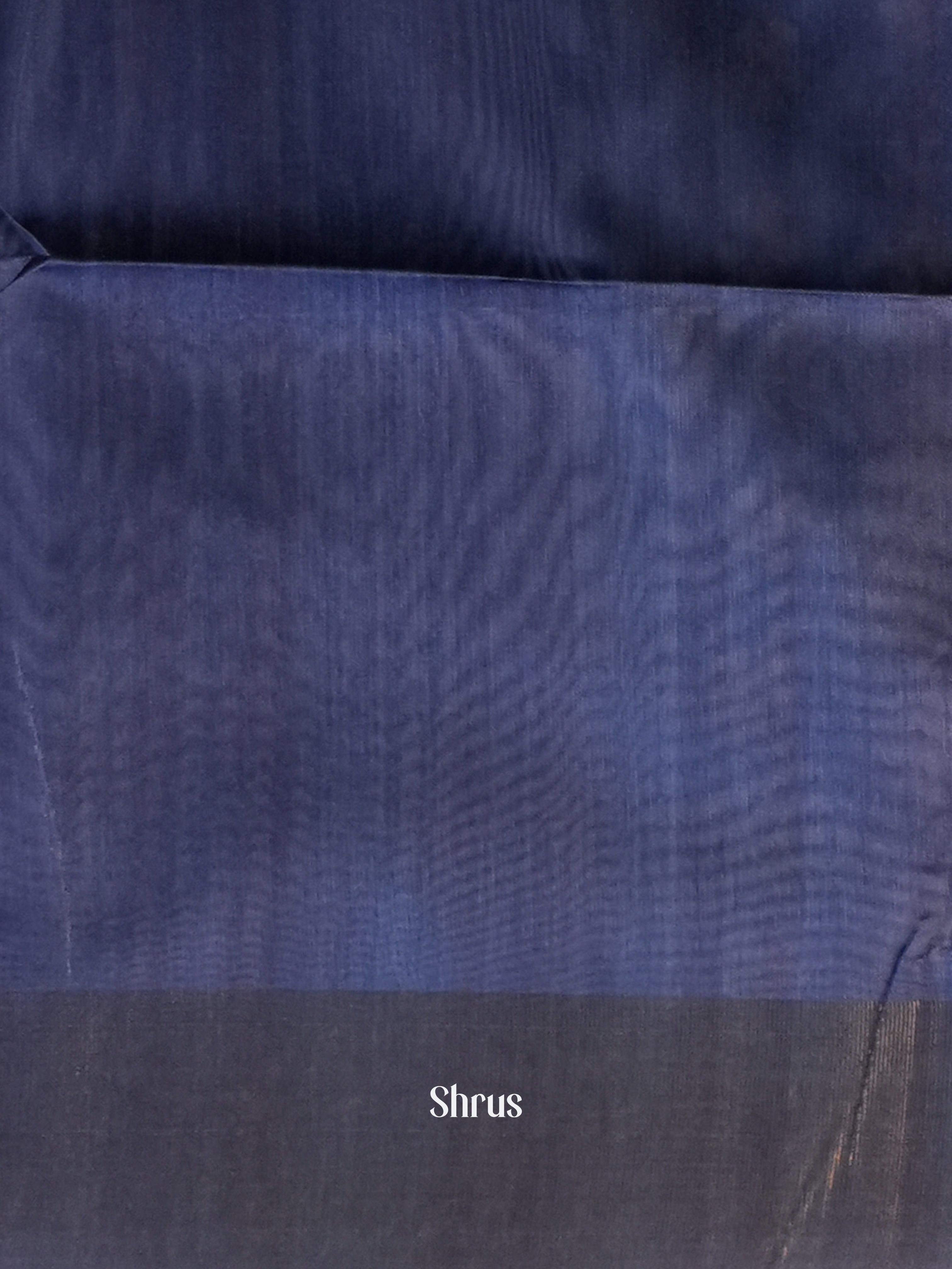 Grey & Blue - Champa semi tussar - Shop on Shrus.com
