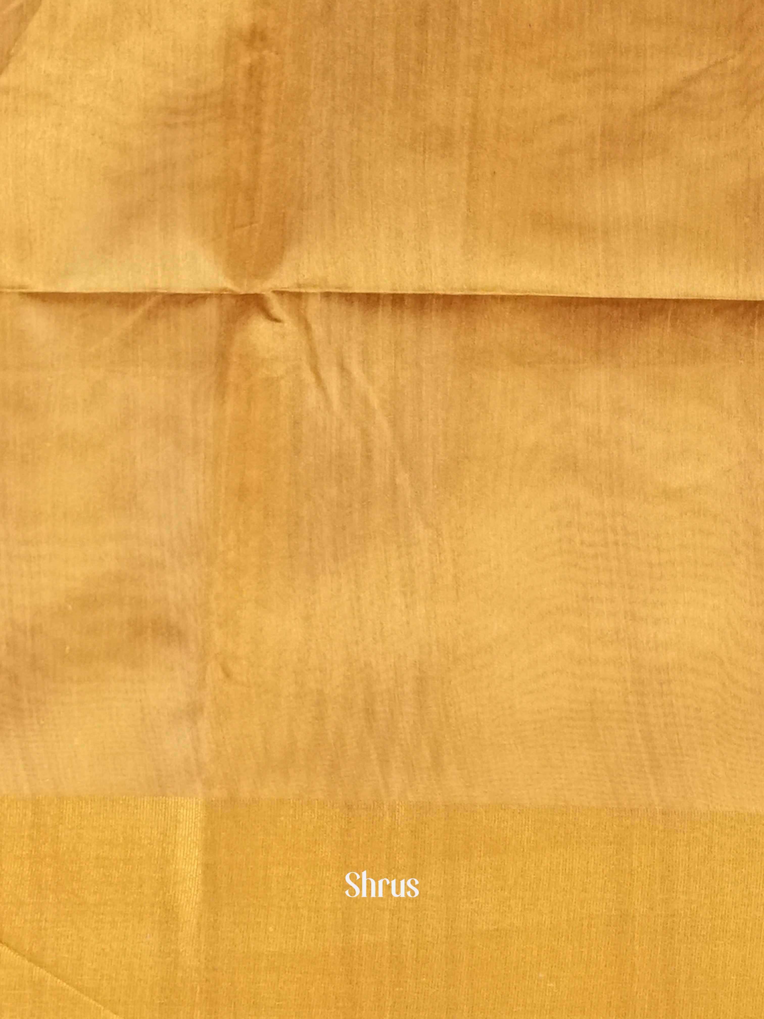 Green & Mustard - Champa semi tussar - Shop on Shrus.com