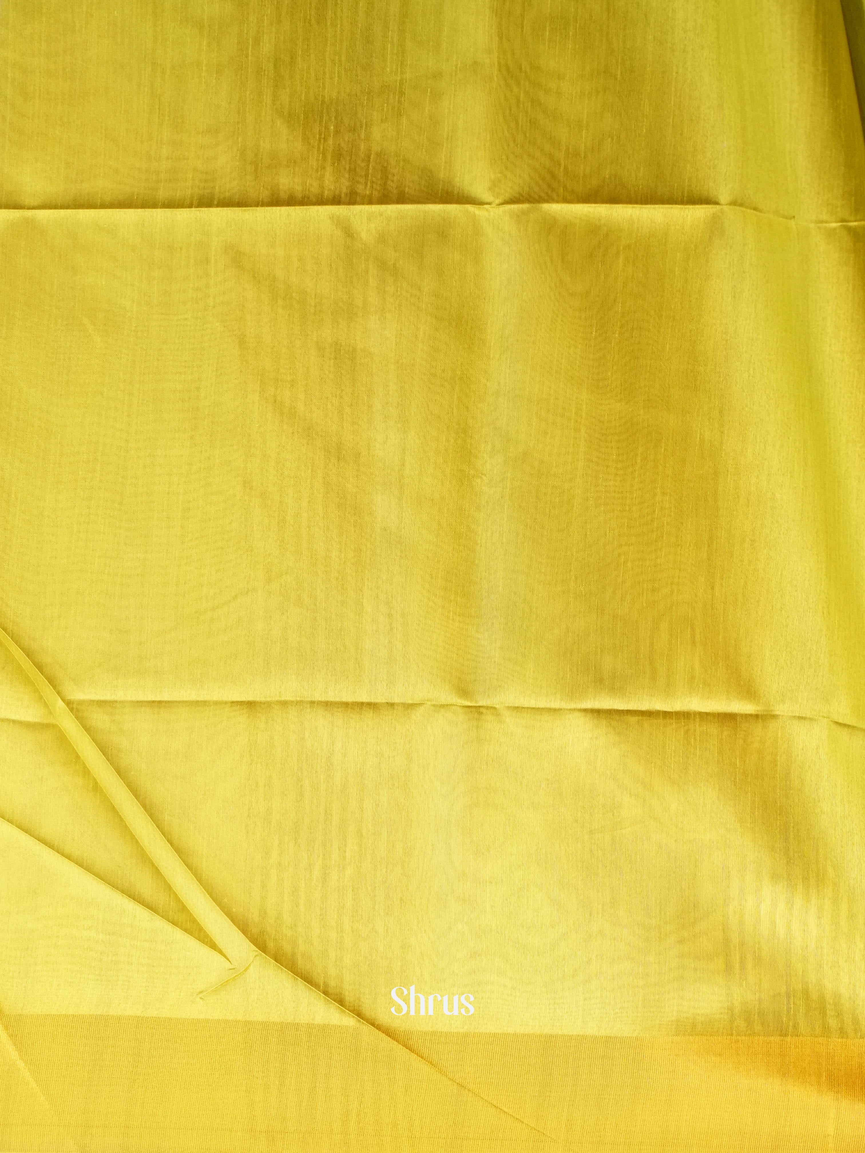 Green & Yellow - Champa Semi tussar Saree - Shop on Shrus.com