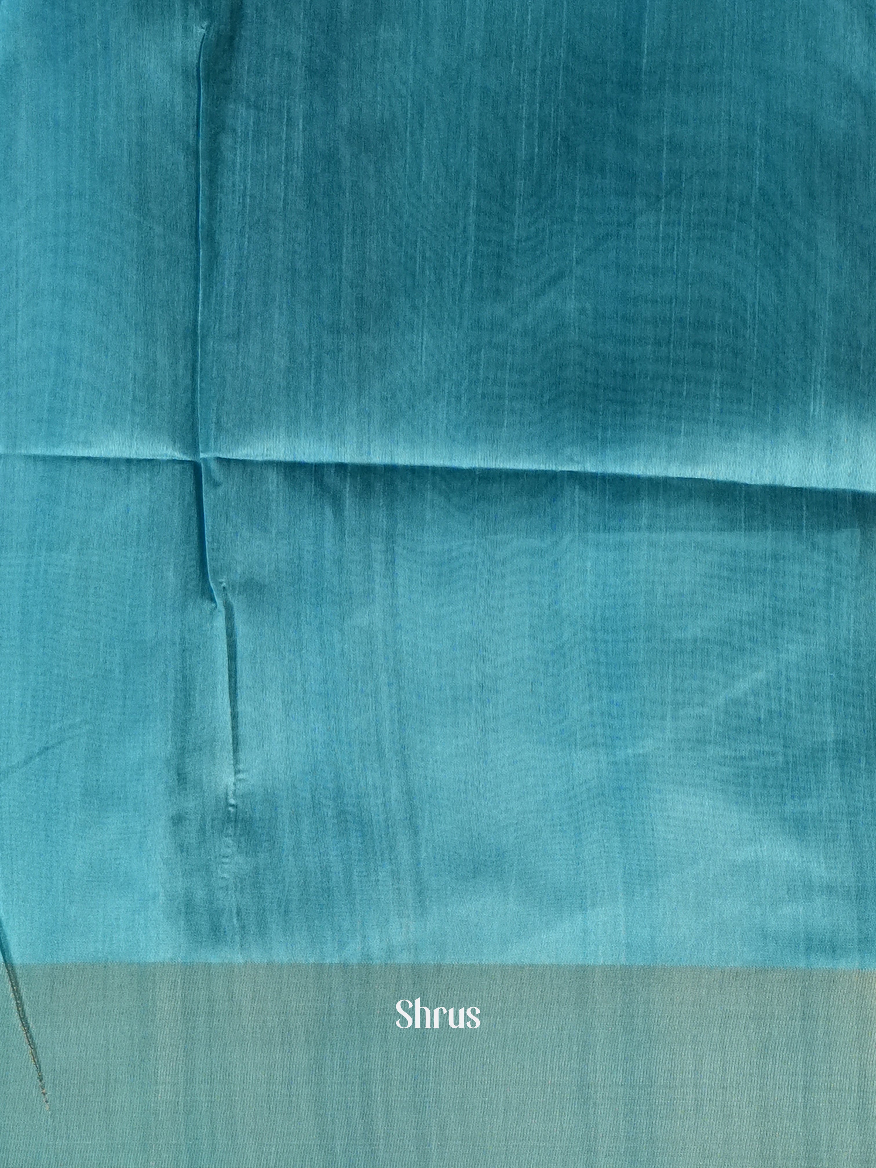 Purple & Teal - Champa semi tussar - Shop on Shrus.com