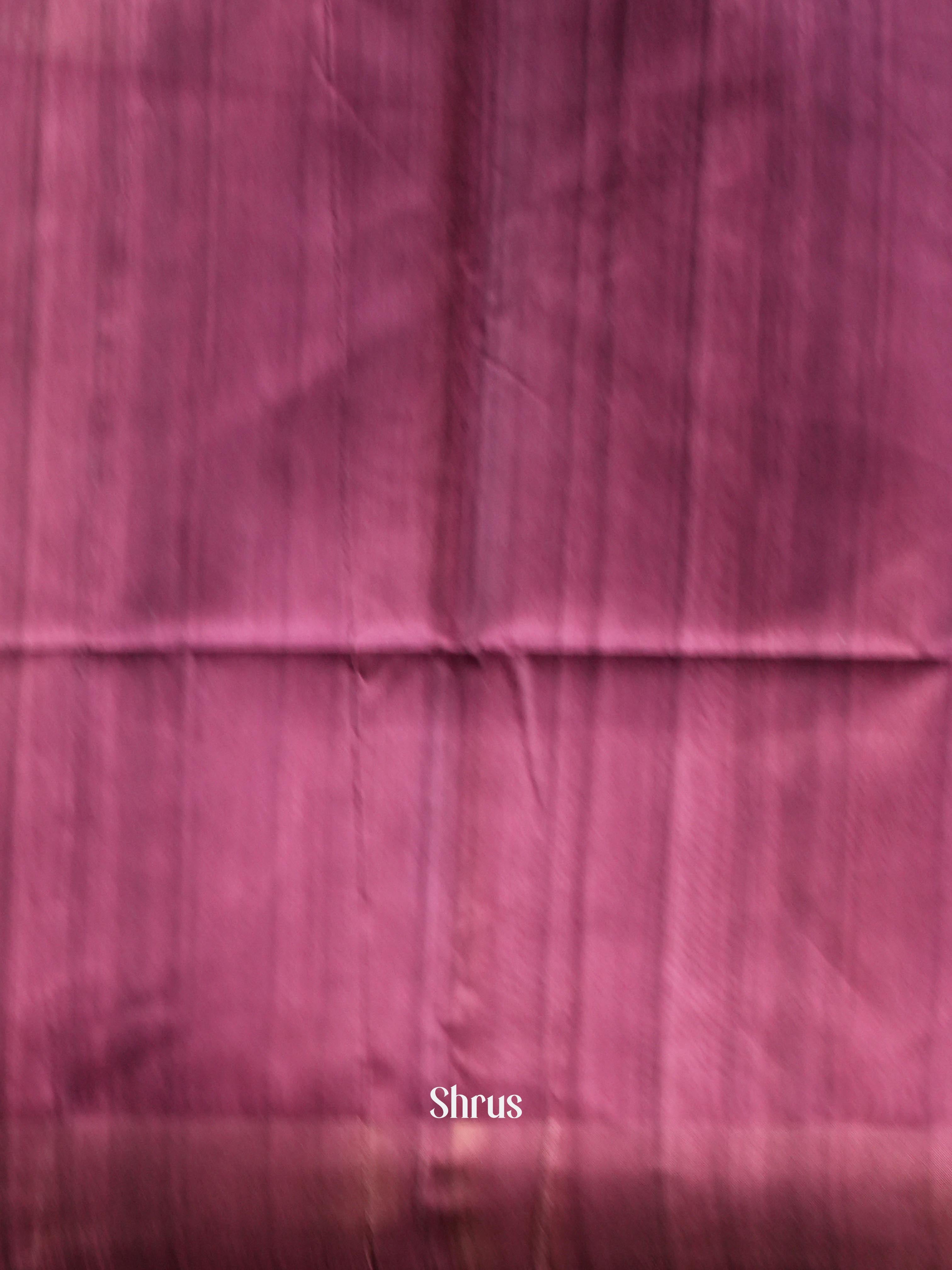 Grey & Purple- Champa Semi tussar Saree - Shop on Shrus.com