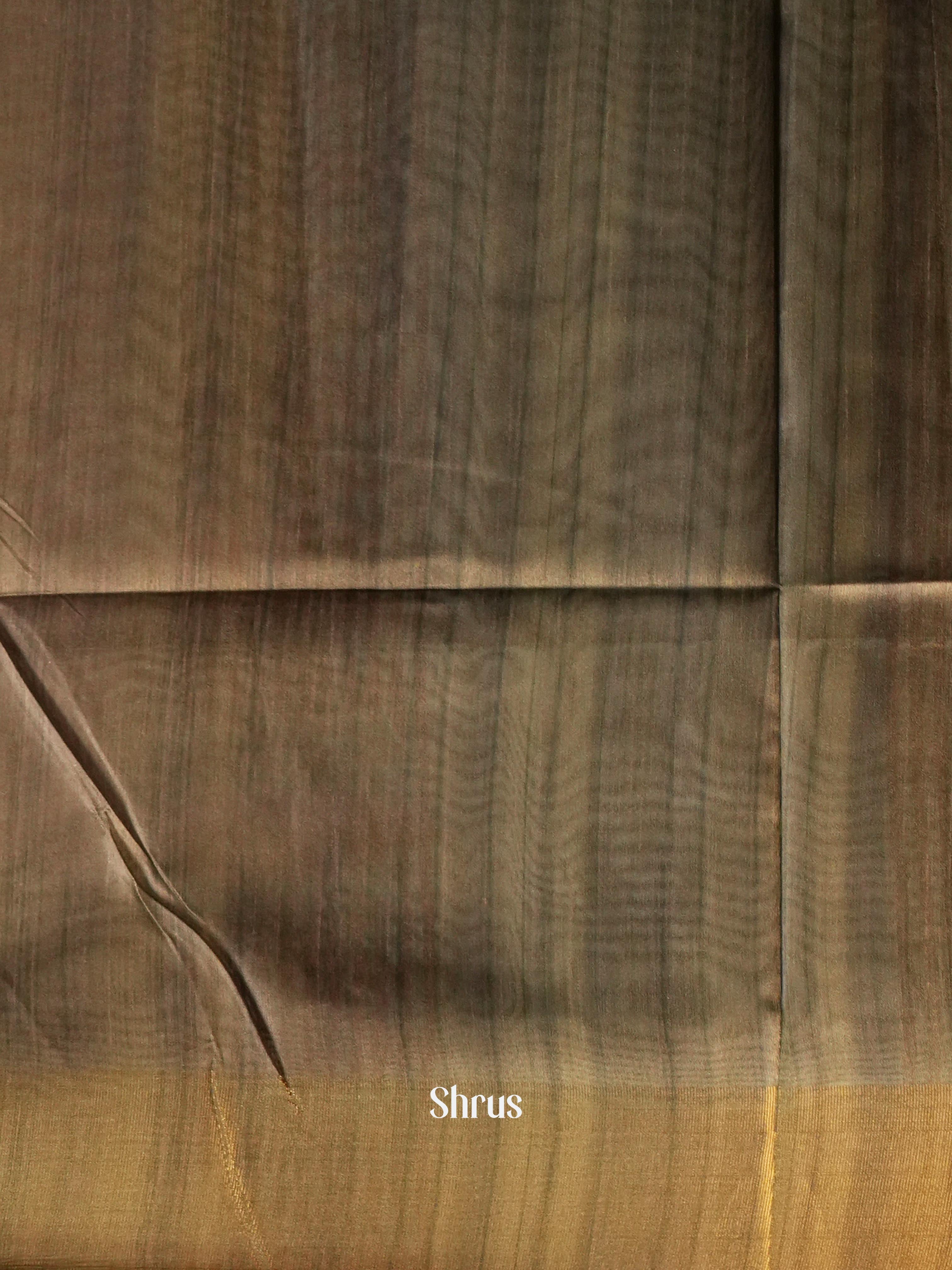 Lite Brown & Grey - Champa semi tussar - Shop on Shrus.com
