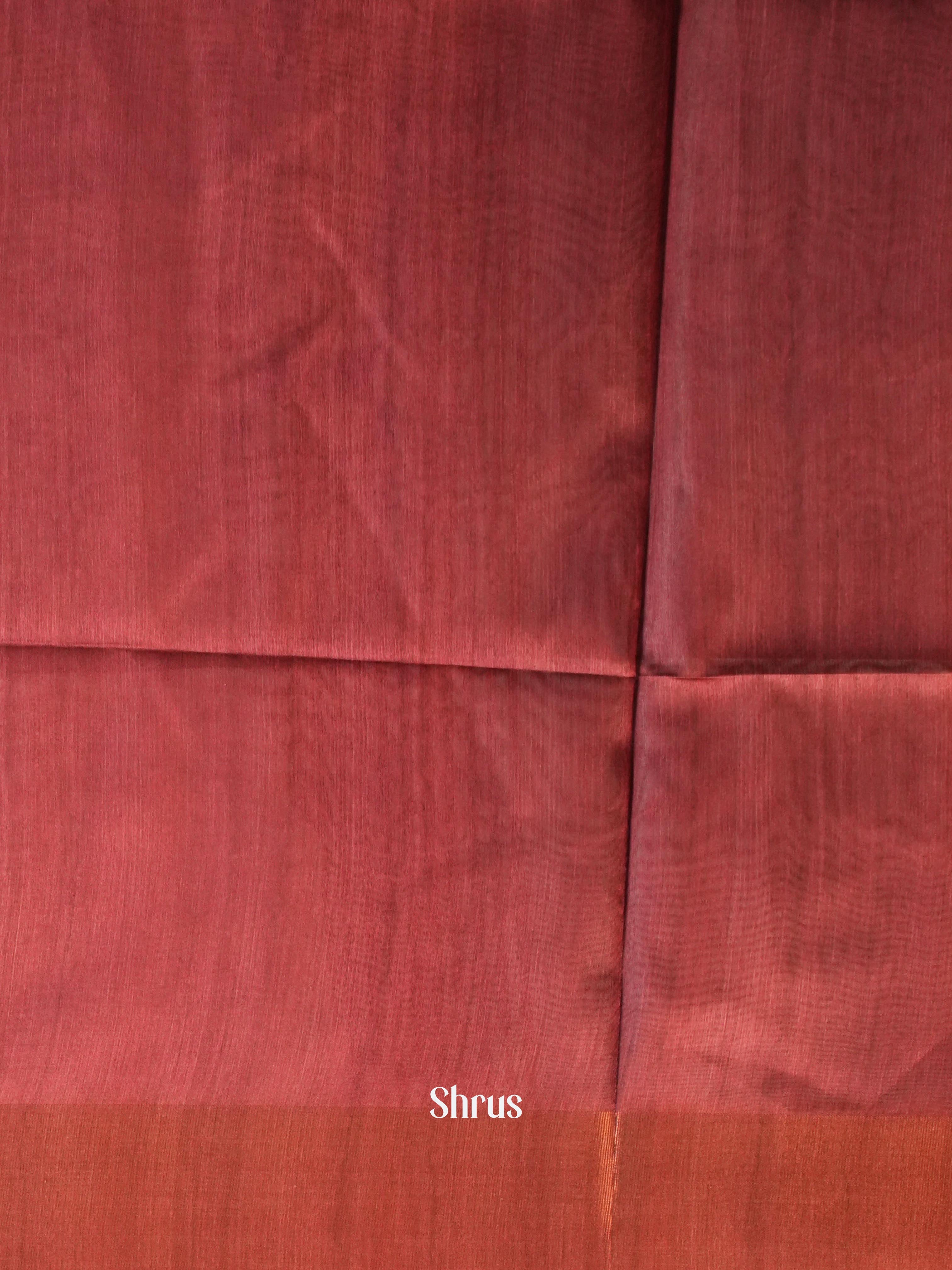 Beige & Brown - Champa Semi tussar Saree - Shop on Shrus.com