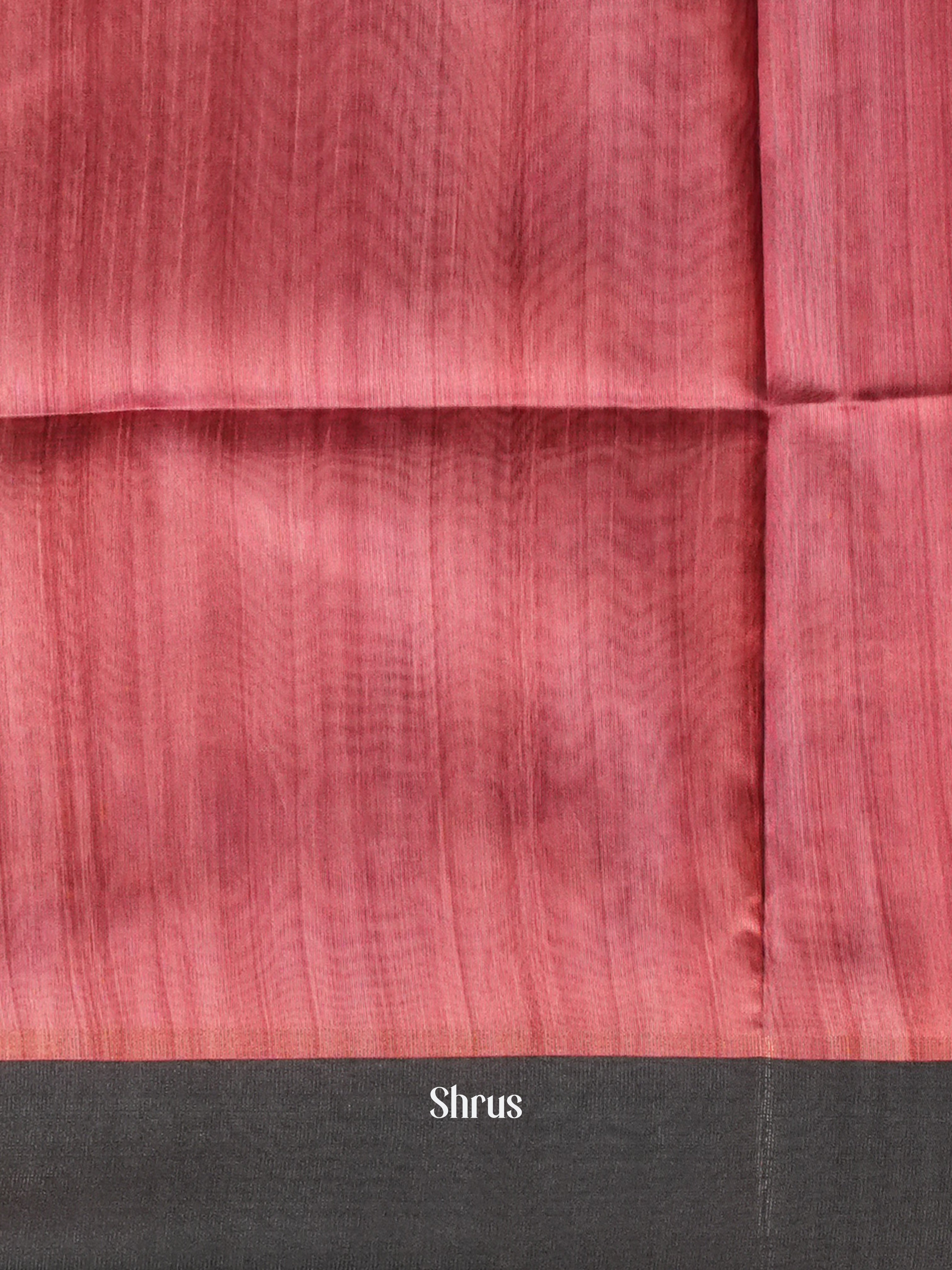 Green & Red - Champa semi tussar - Shop on Shrus.com