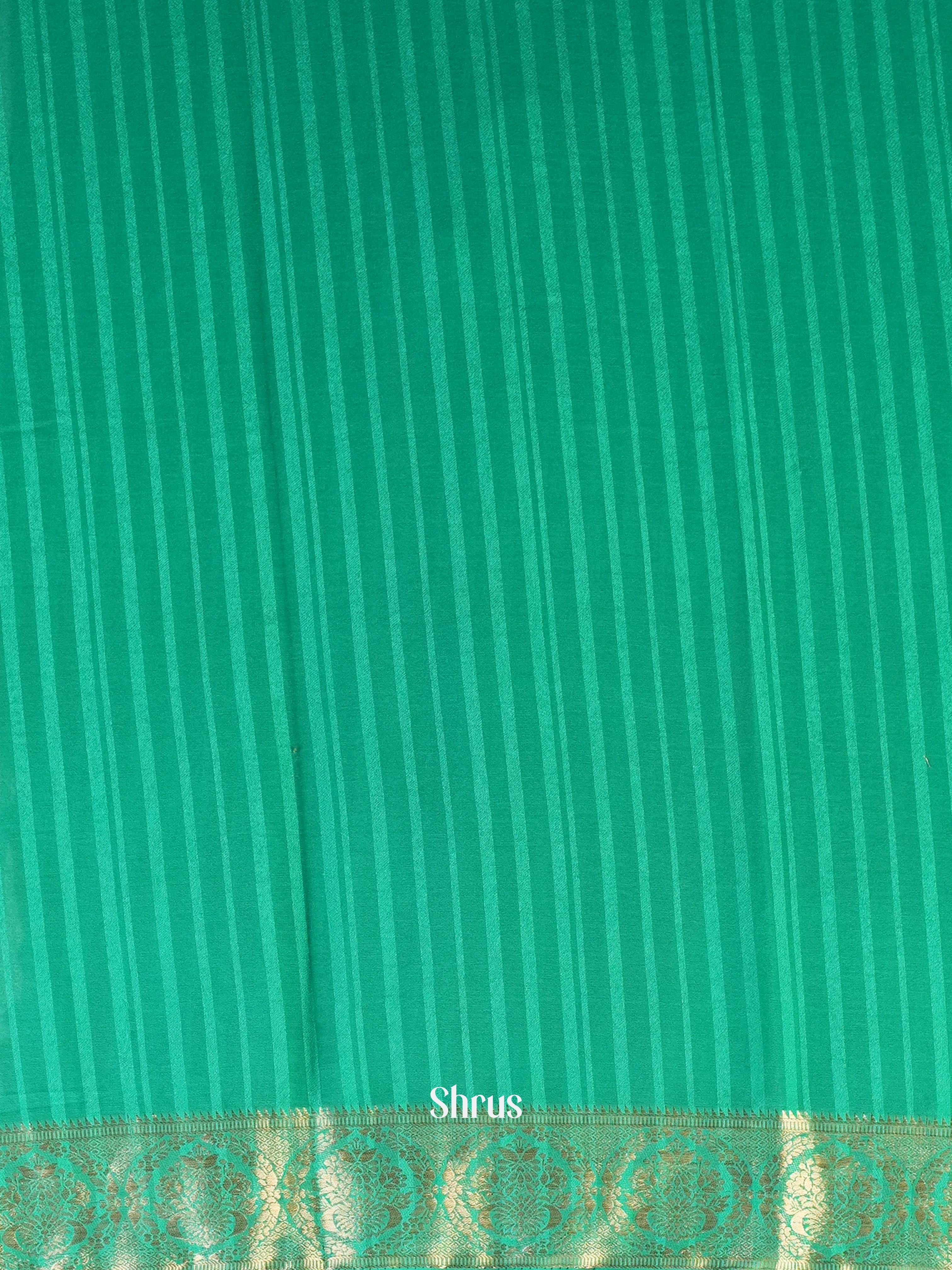 Green - Semi Mysoresilk Saree - Shop on Shrus.com