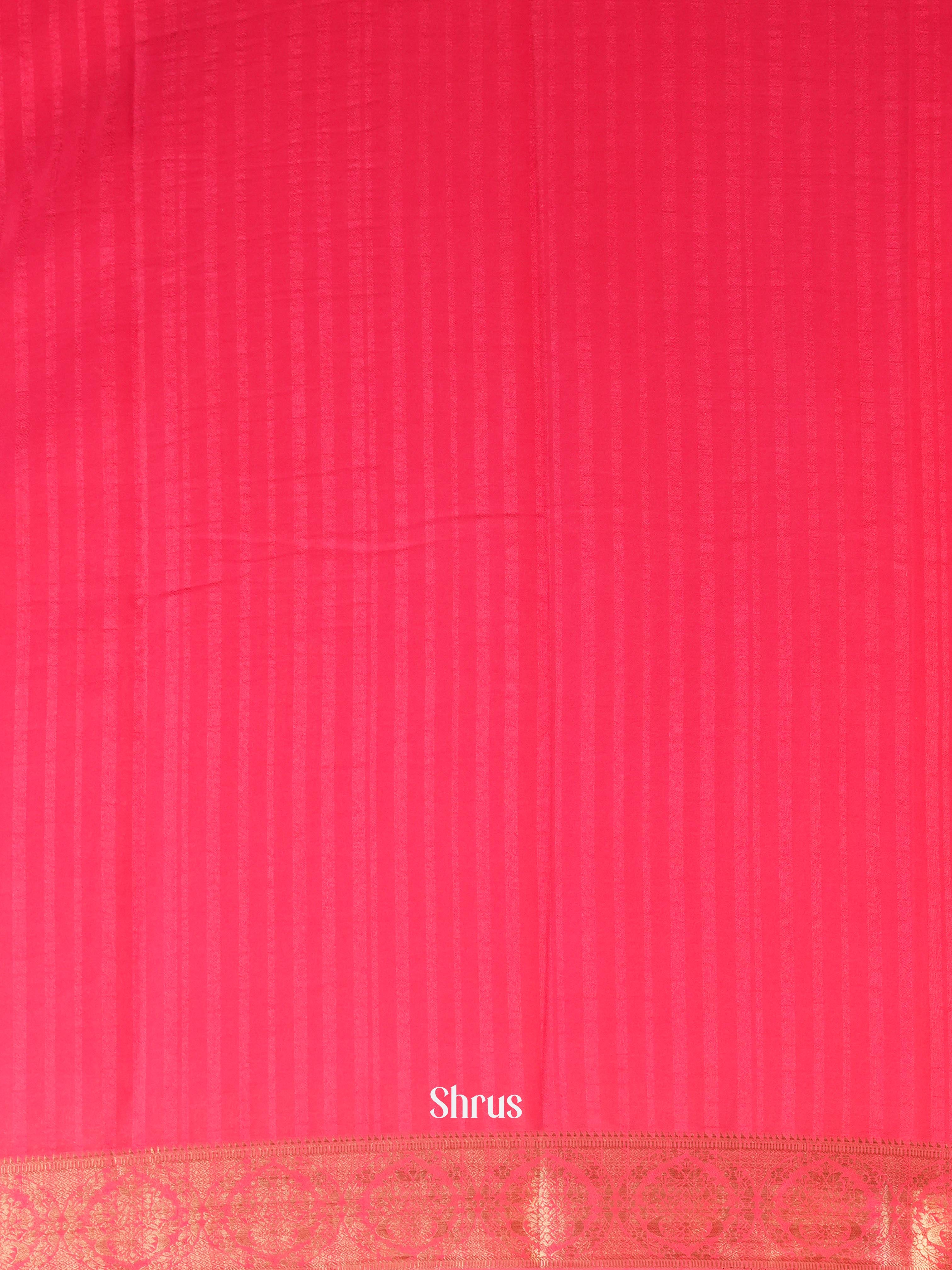 Pink - Semi Mysoresilk Saree - Shop on Shrus.com