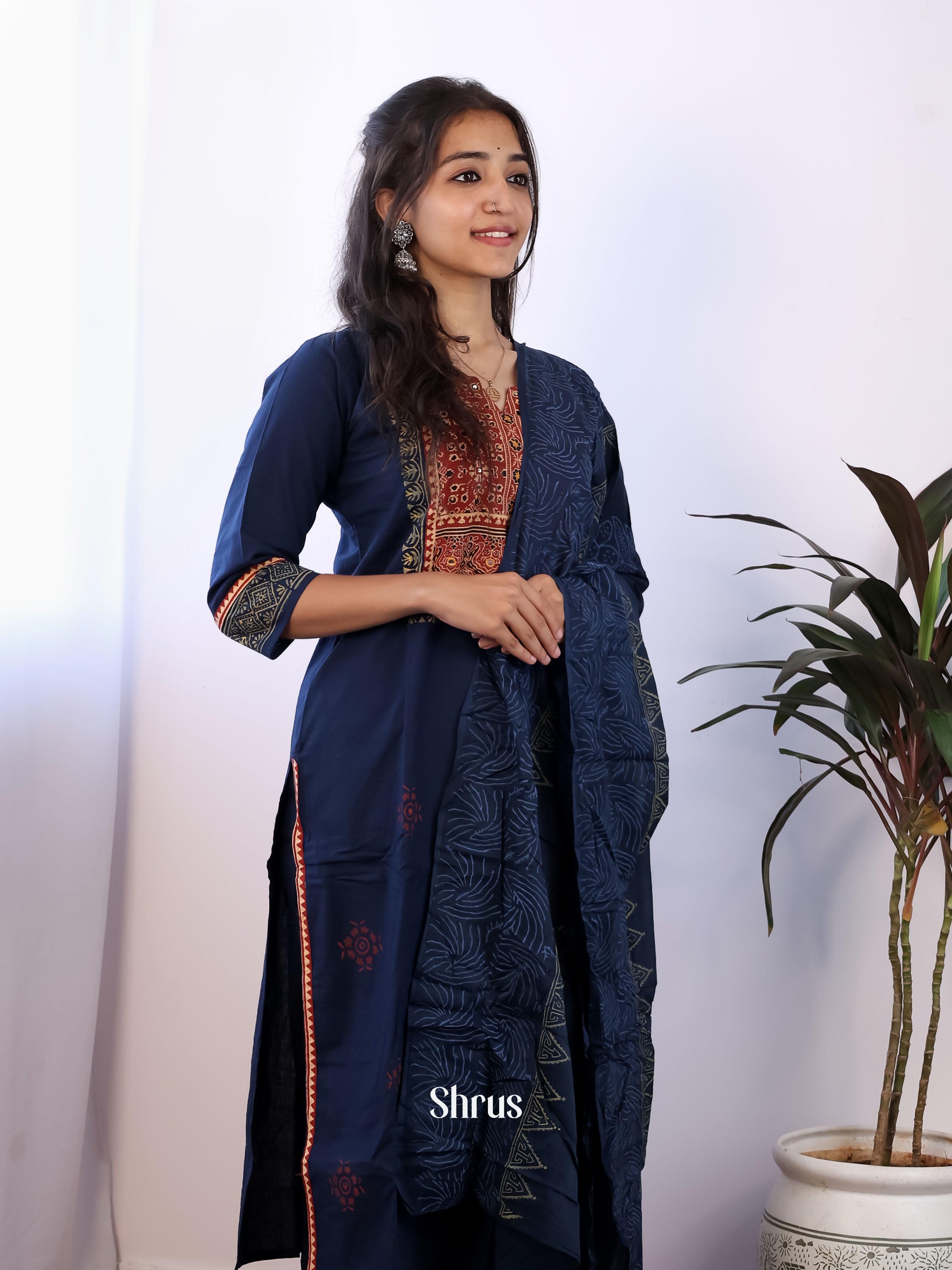 Blue - Readymade Suits - Shop on Shrus.com