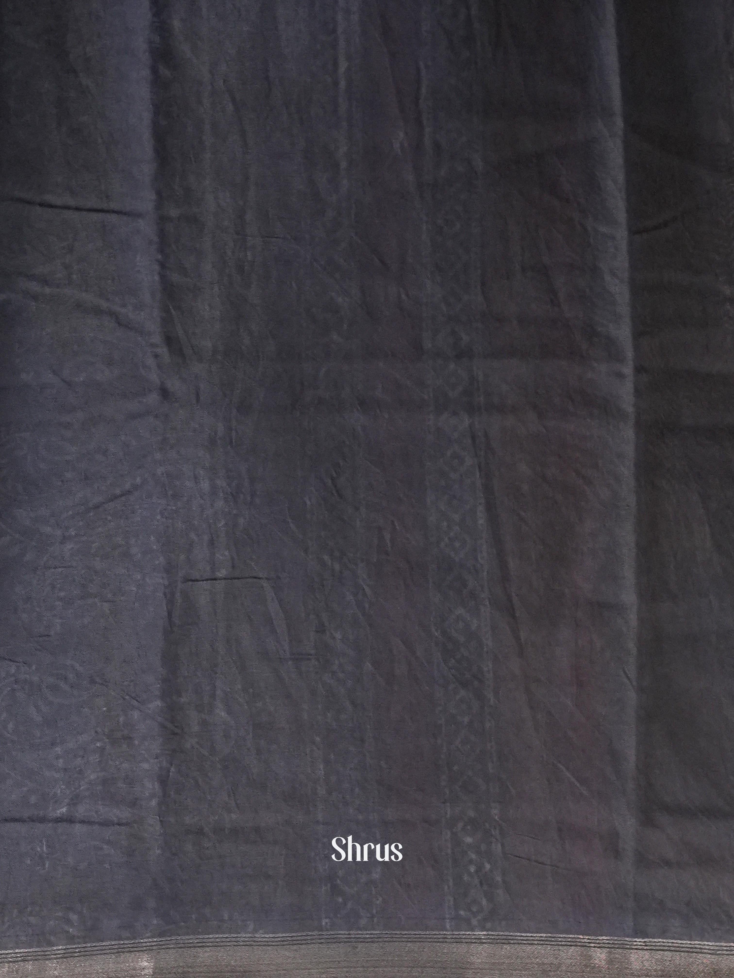 Red & Black - Art Modal Saree - Shop on Shrus.com