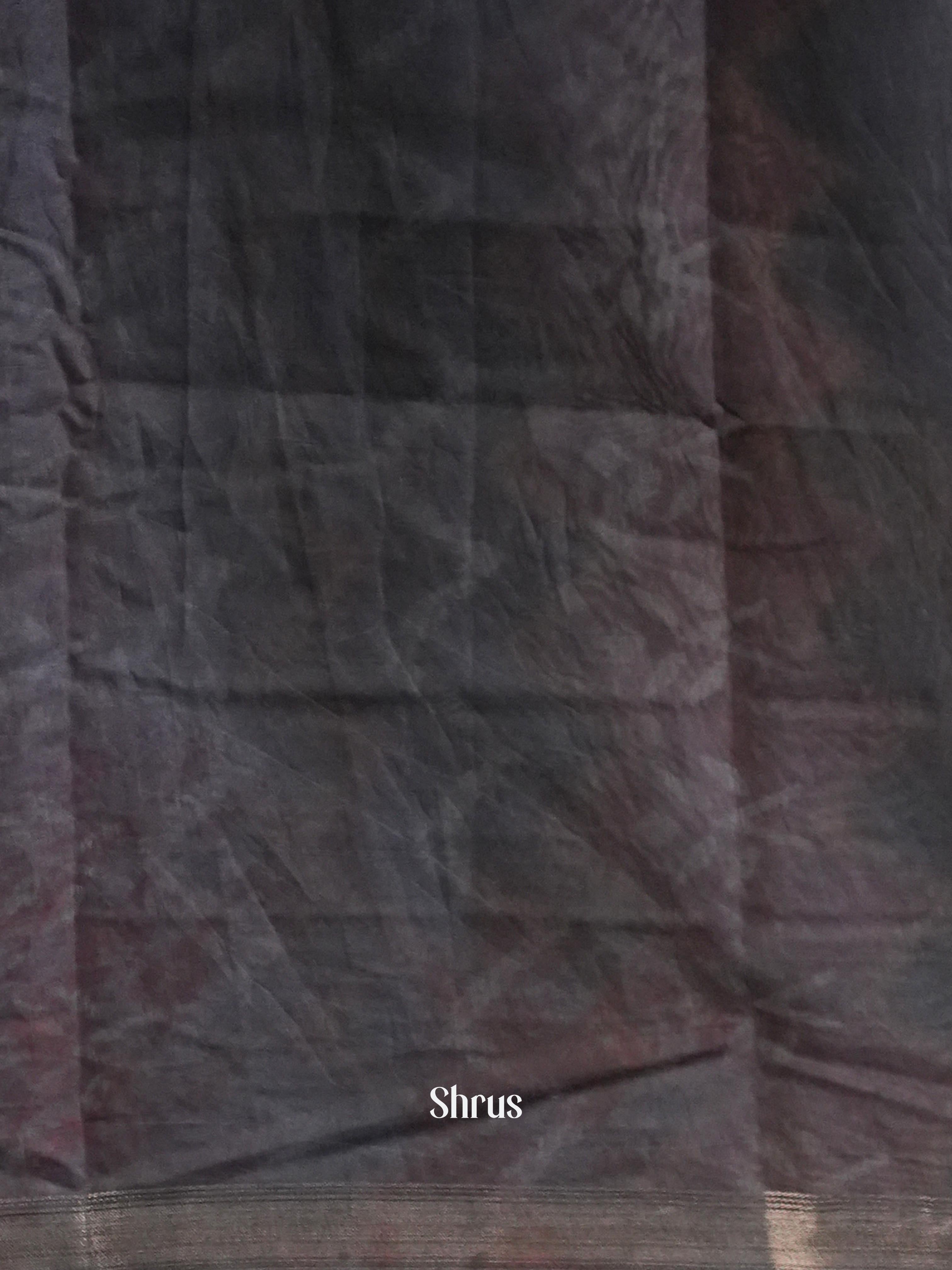 Red & Black - Art Modal Saree - Shop on Shrus.com