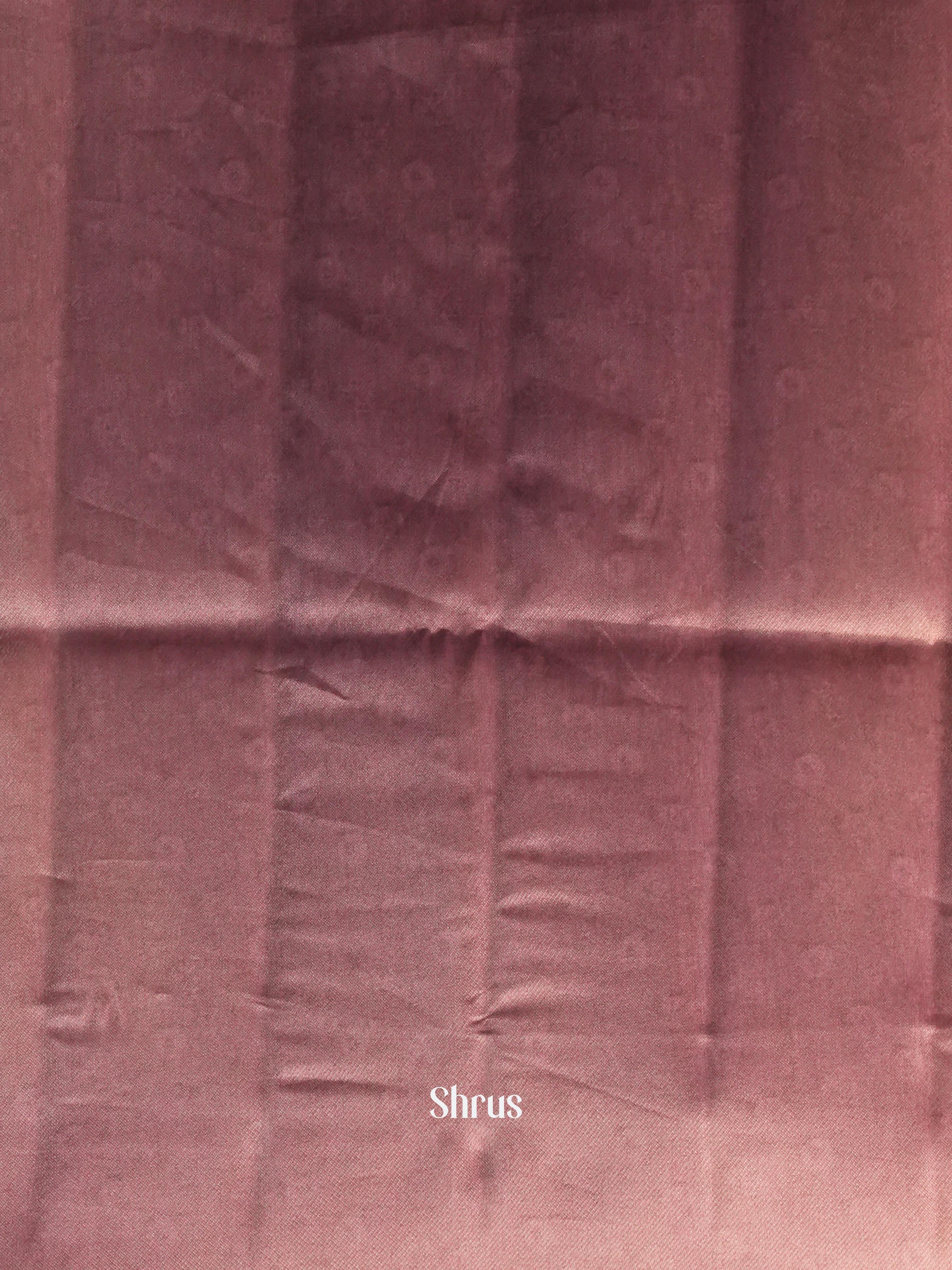 Green & Brown - Moonga Saree - Shop on Shrus.com