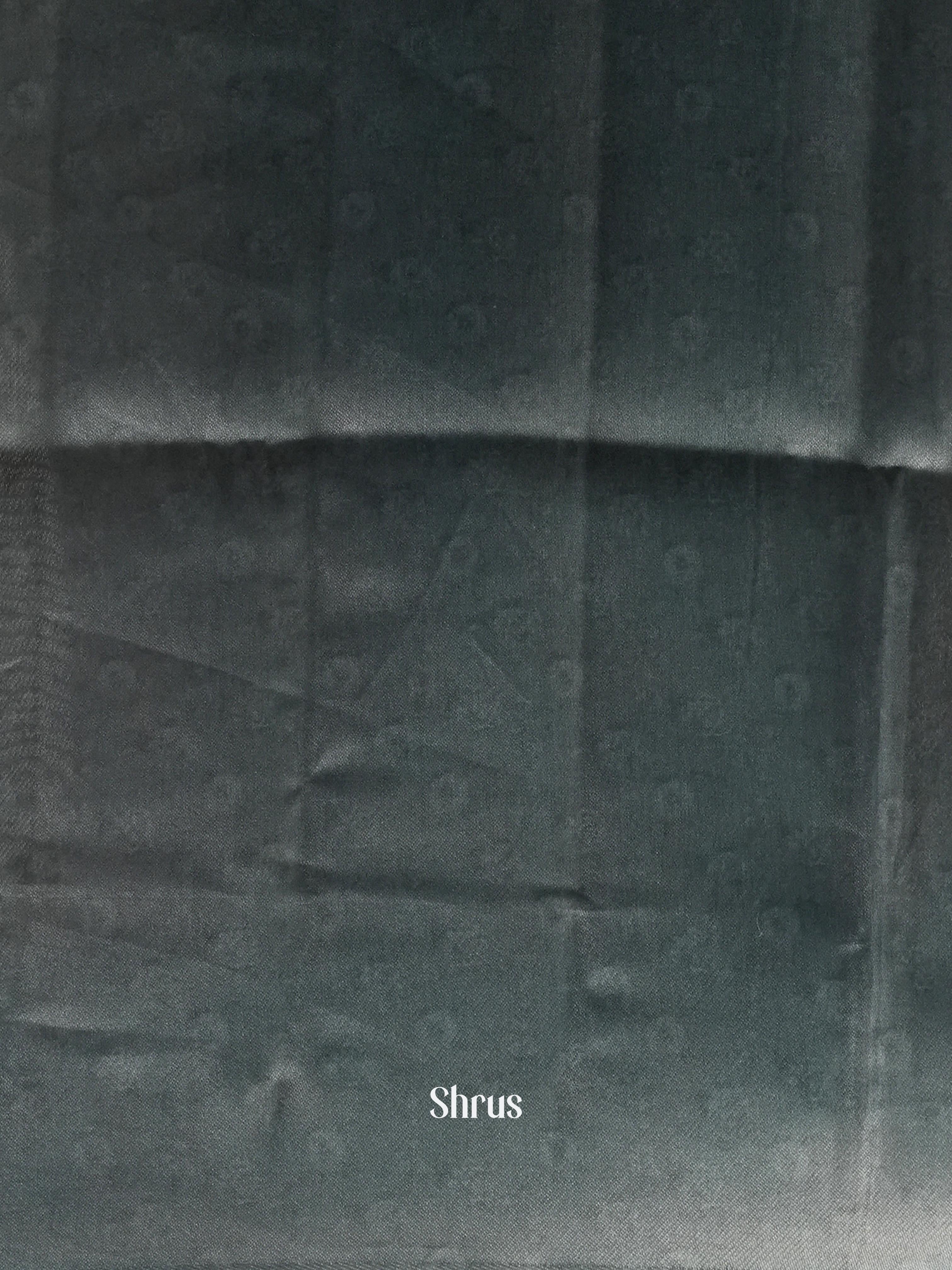 Green & Grey- Moonga Saree - Shop on Shrus.com