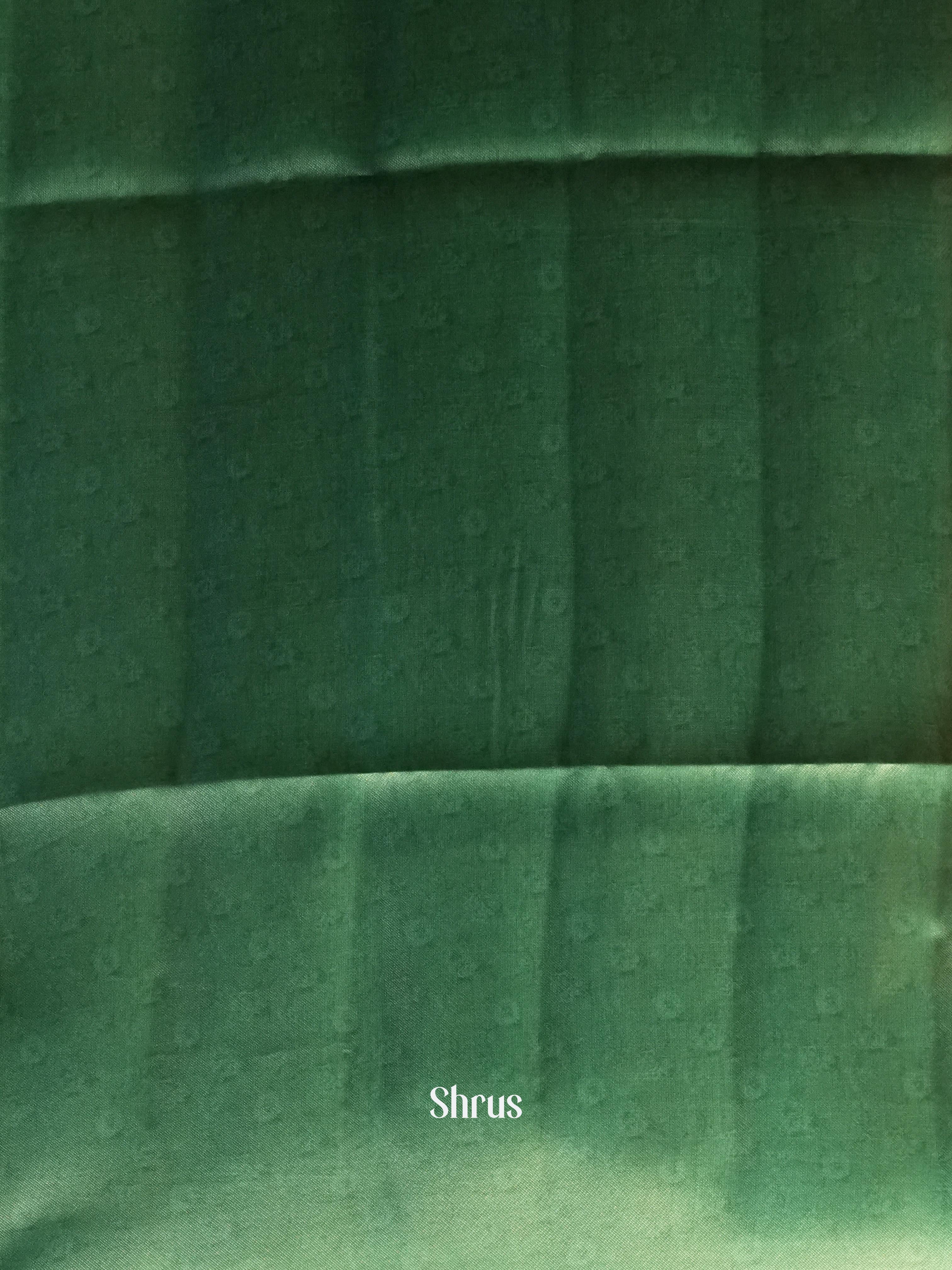 Dusty Pink & Green - Moonga Saree - Shop on Shrus.com