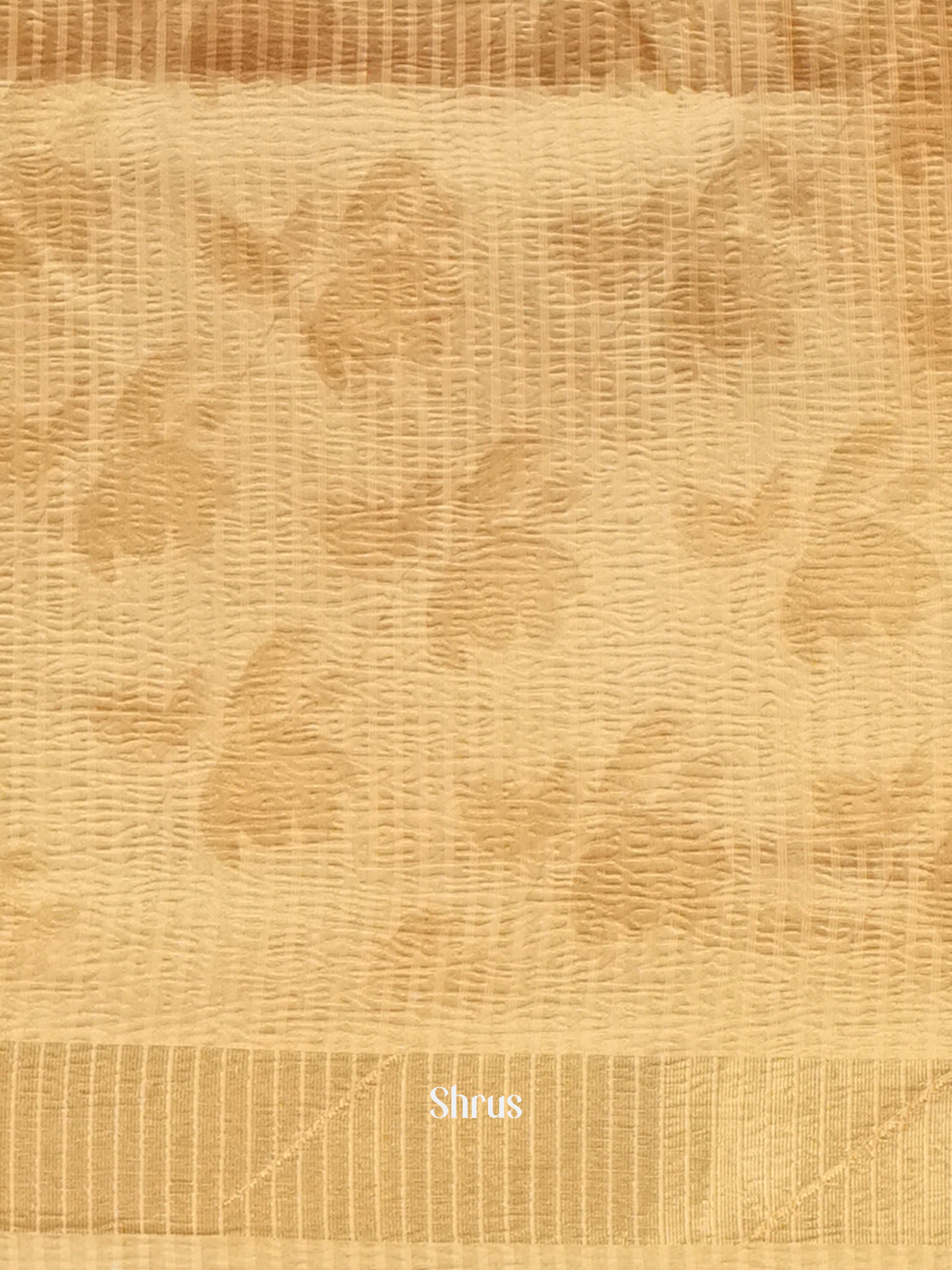 CIS17300- Bamboo silk Saree - Shop on Shrus.com