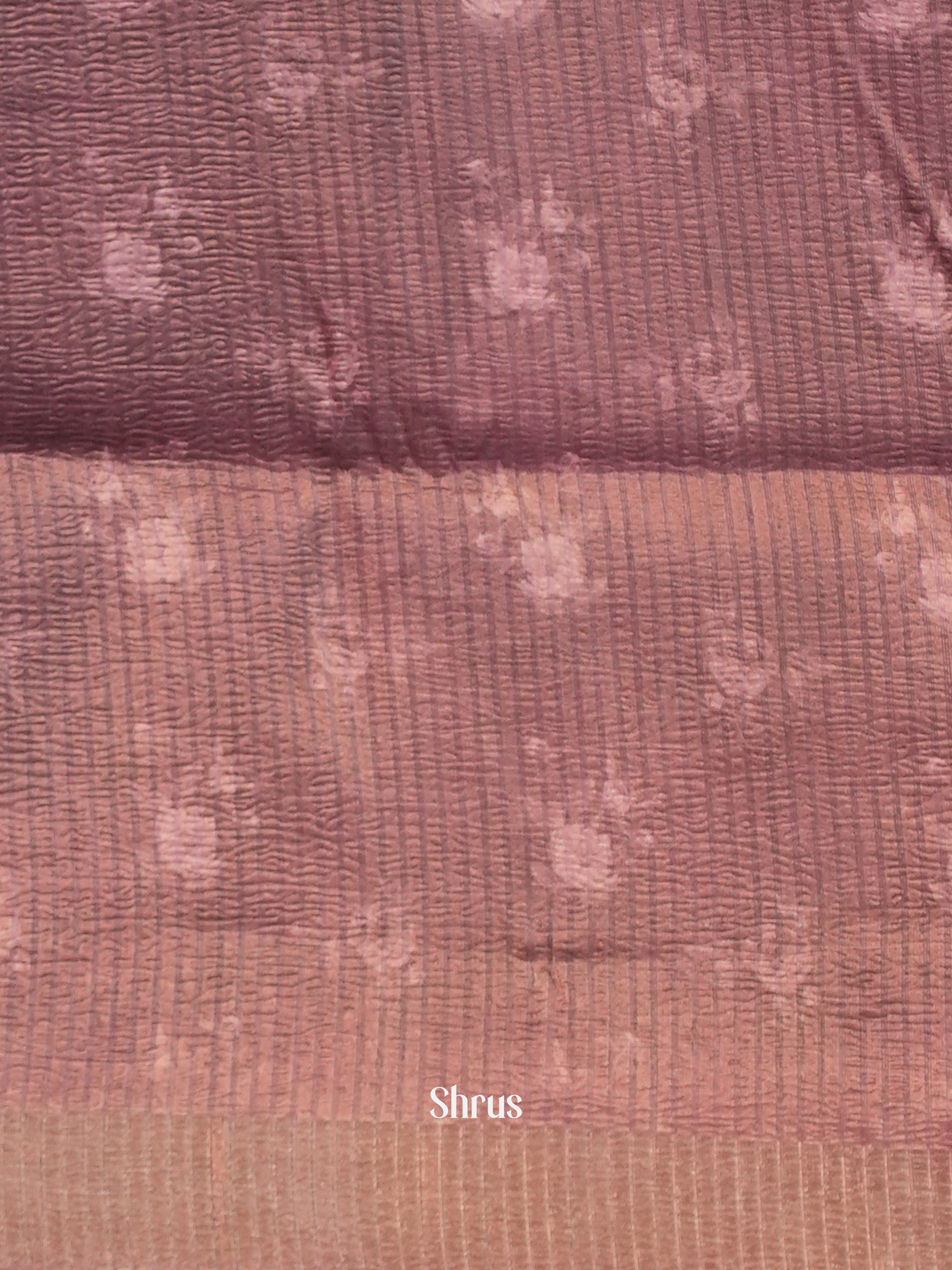 purple - Bamboo silk Saree - Shop on Shrus.com