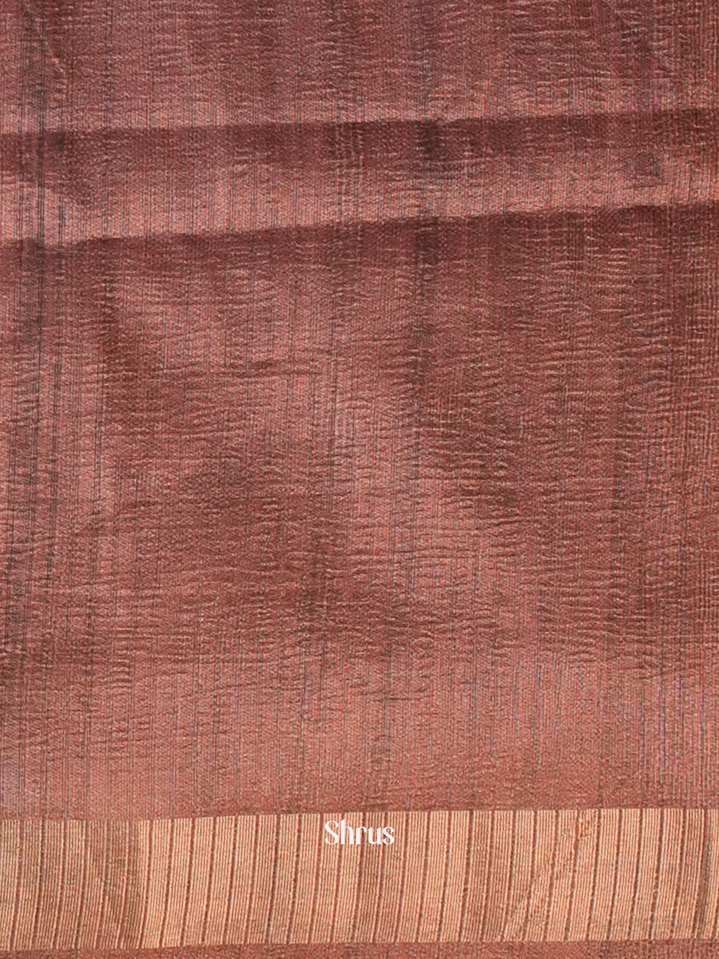 CIS17320- Bamboo silk Saree - Shop on Shrus.com