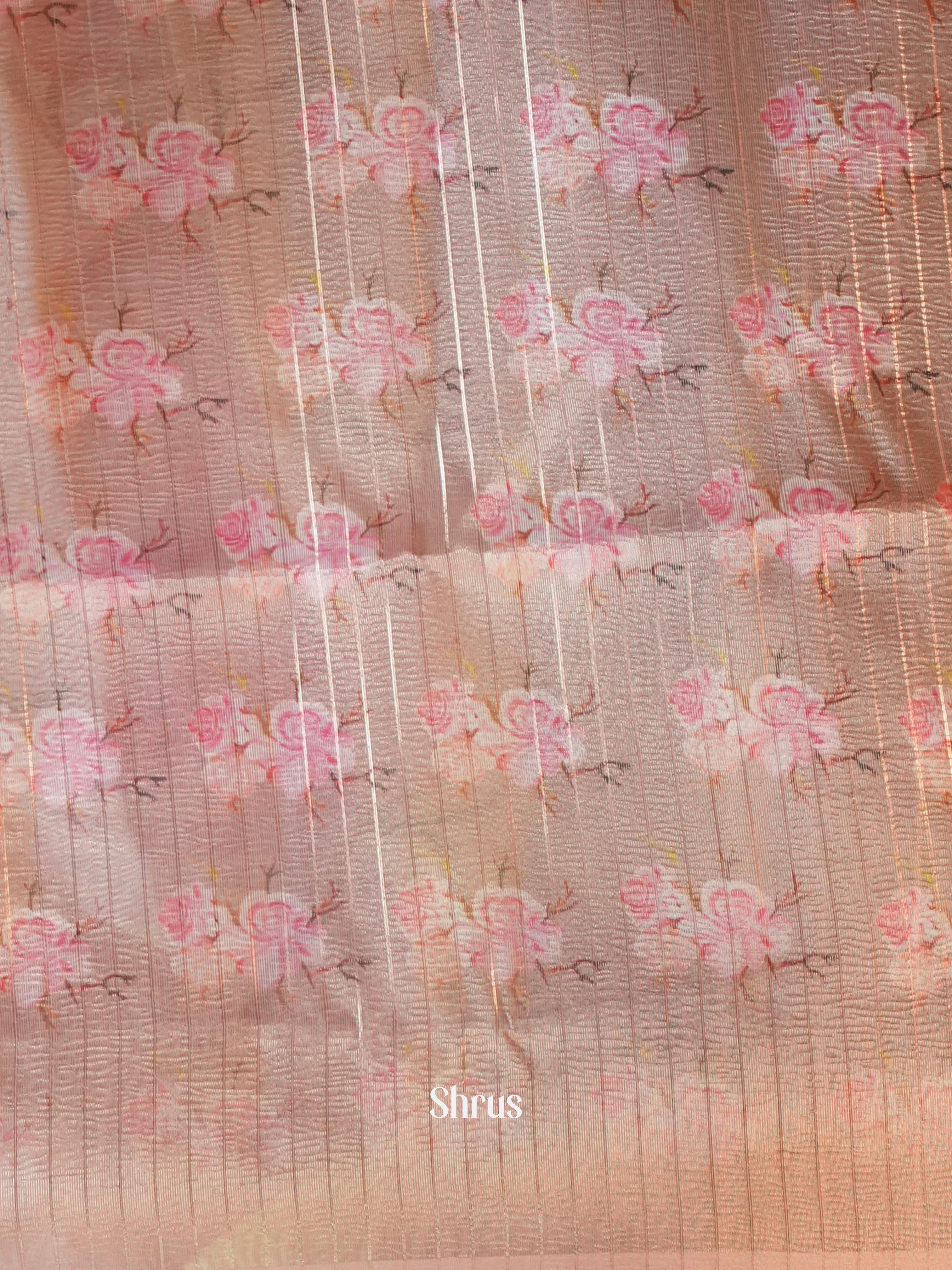 Pastel - Bamboo Silk Saree - Shop on Shrus.com