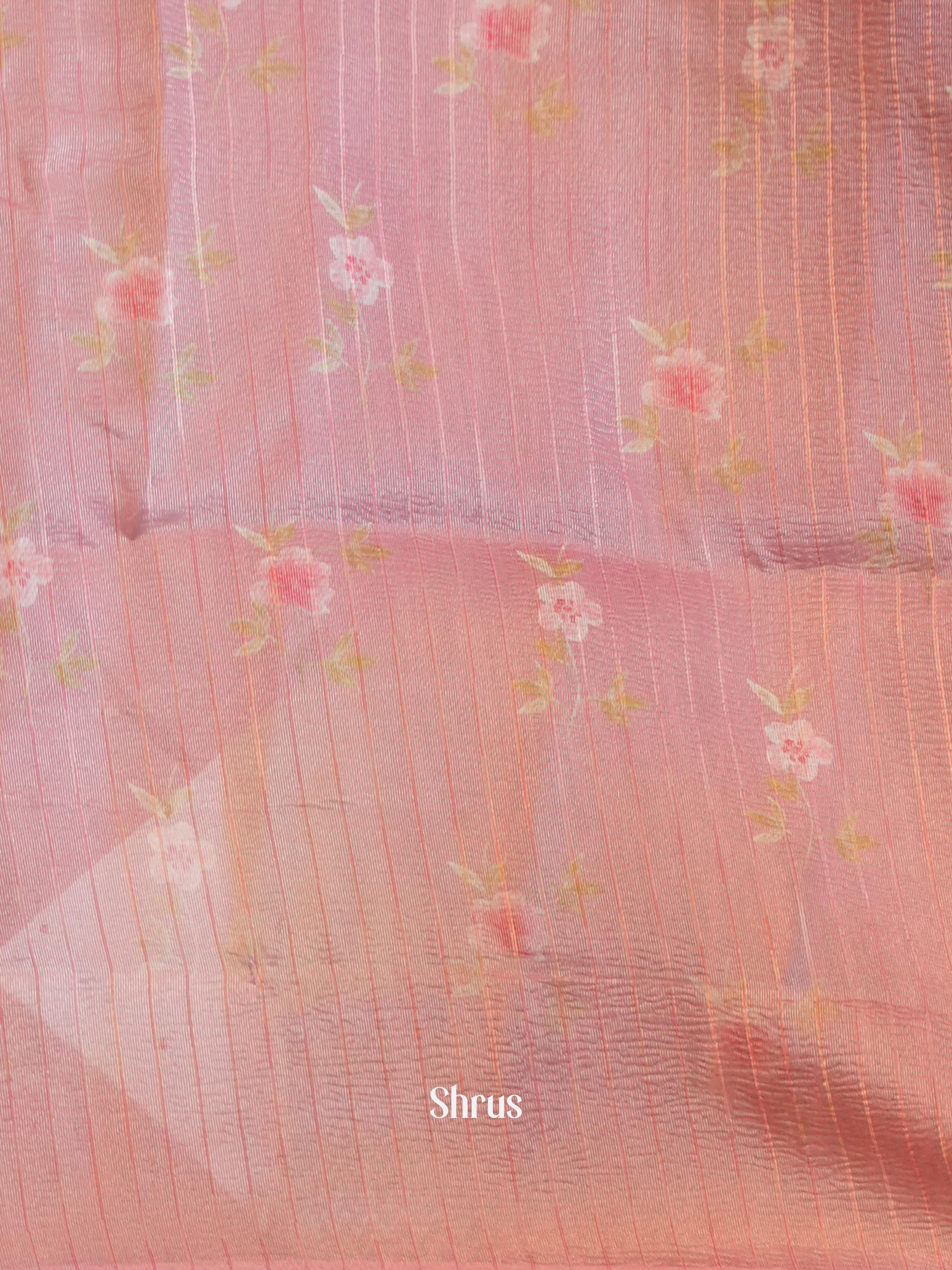 Purple - Bamboo Silk Saree - Shop on Shrus.com