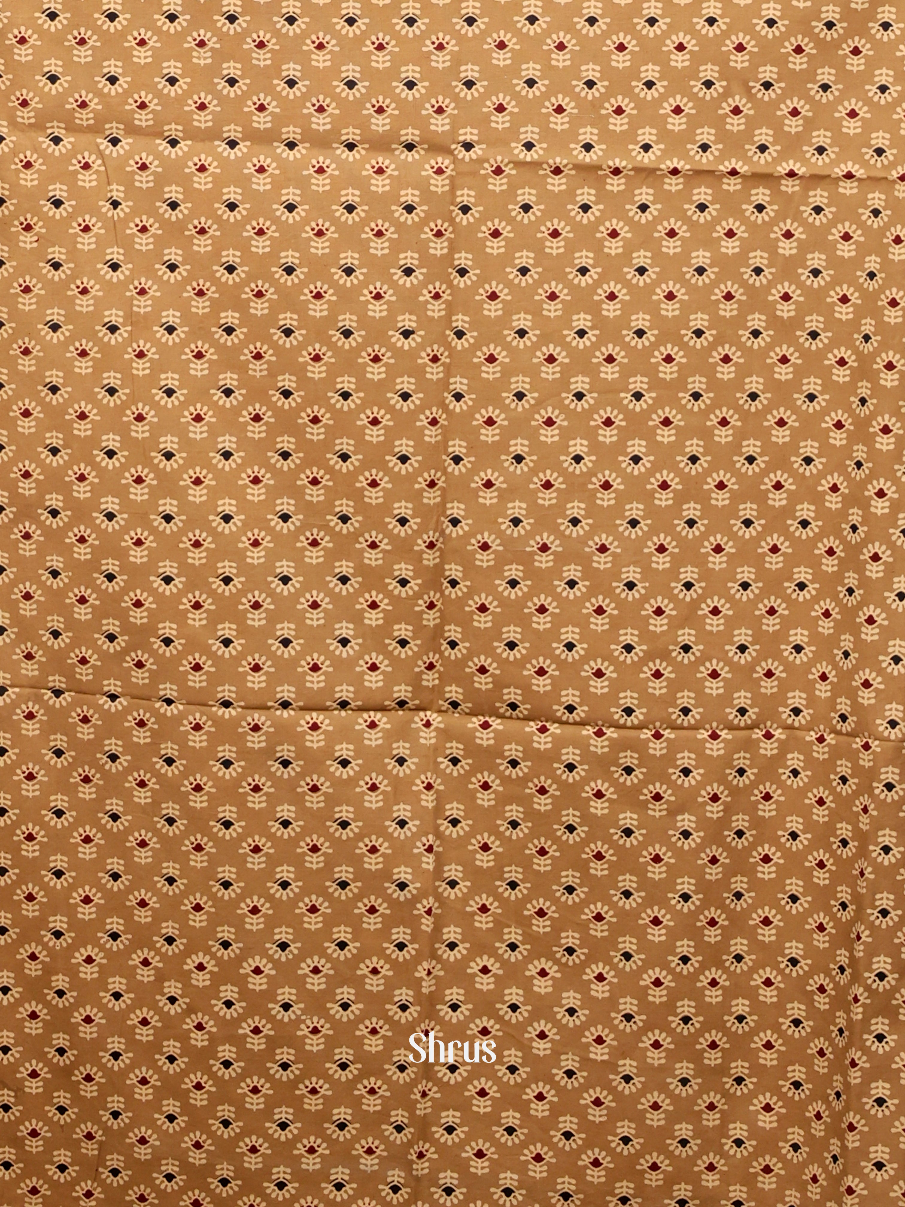 Beige & Black - Ajrakh Salwar - Shop on Shrus.com