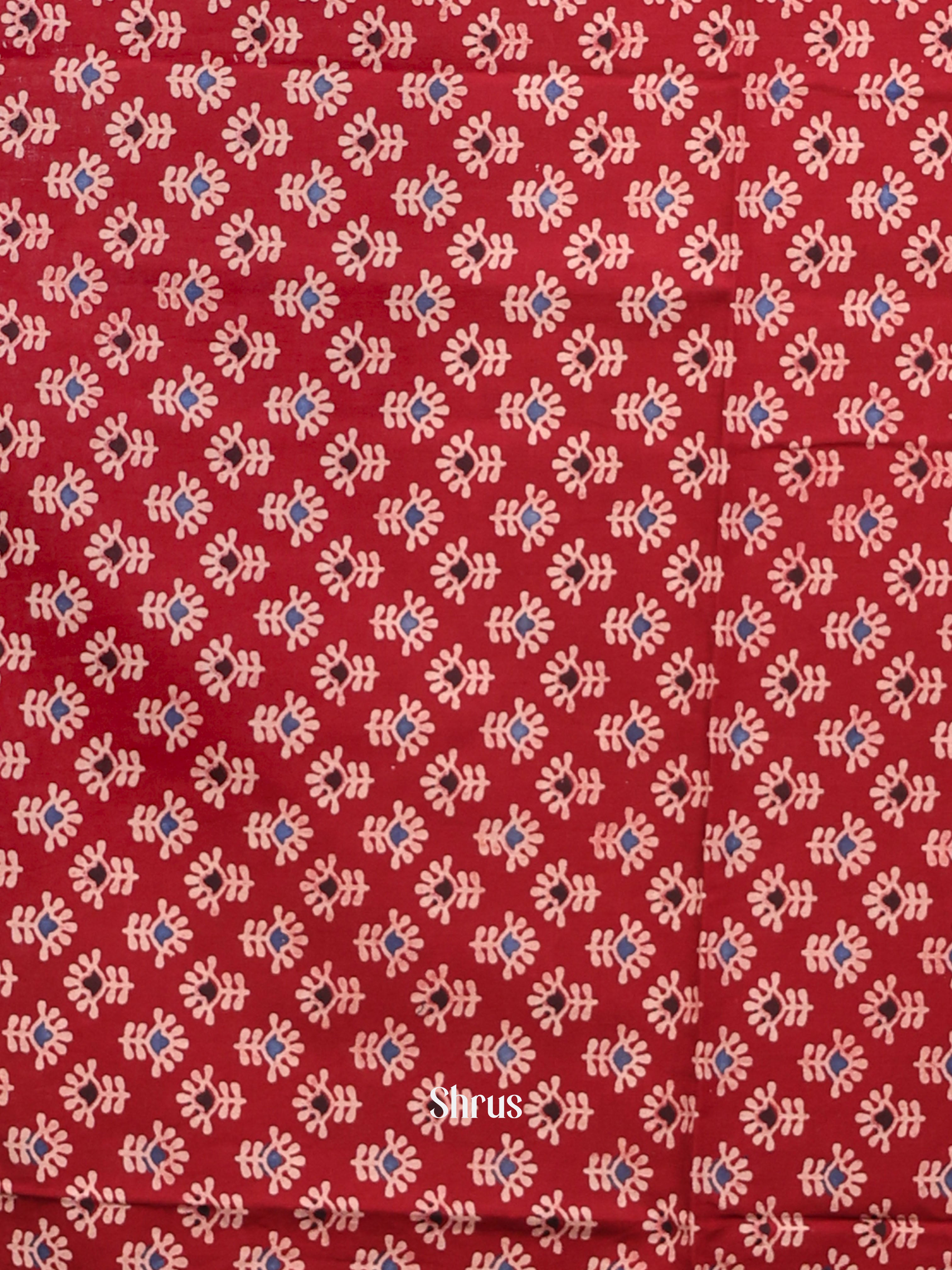 Maroon & Black - Ajrakh Salwar - Shop on Shrus.com