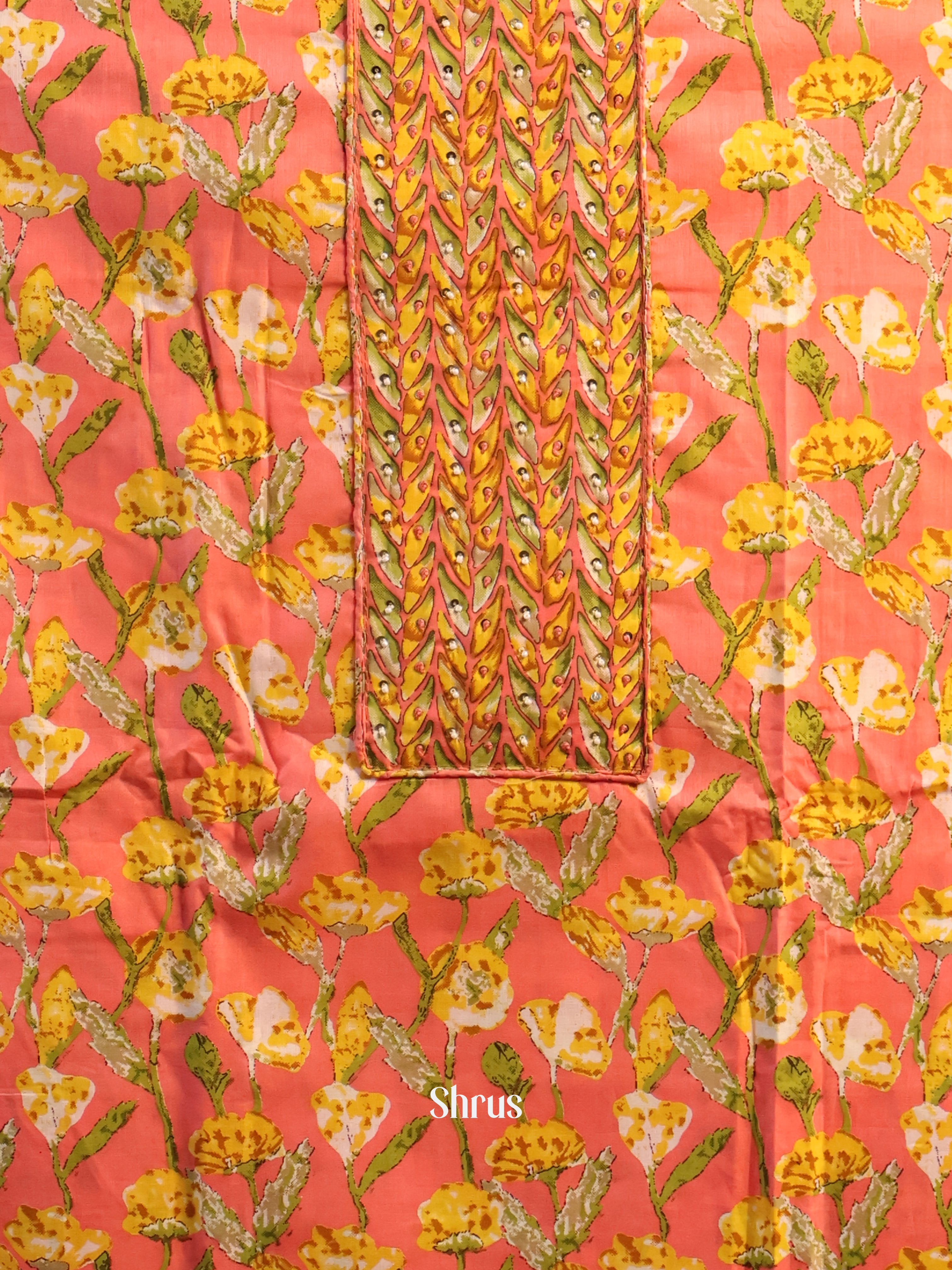 Pink - Cotton salwar - Shop on Shrus.com