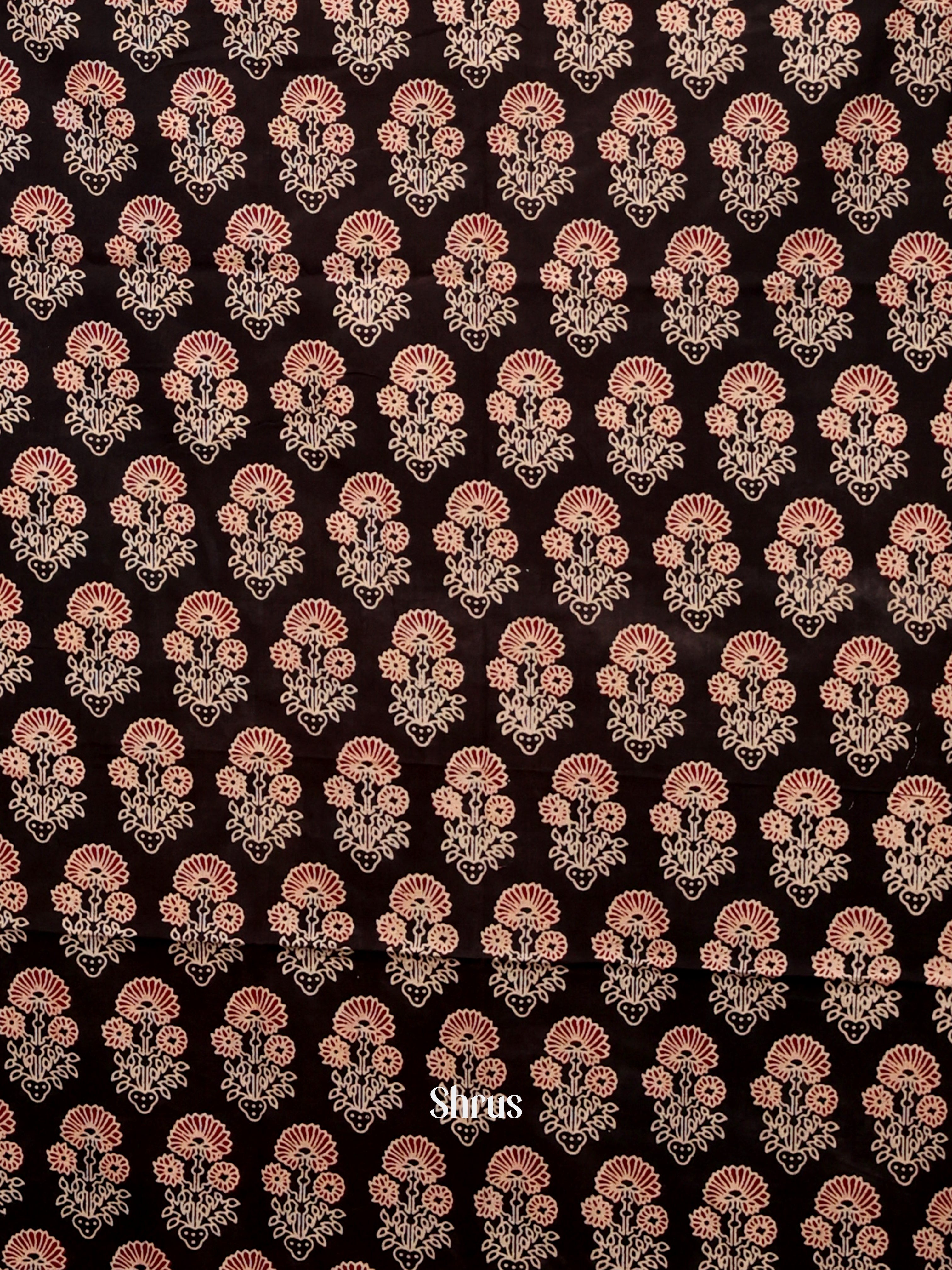 Black & Red - Ajrakh Salwar - Shop on Shrus.com