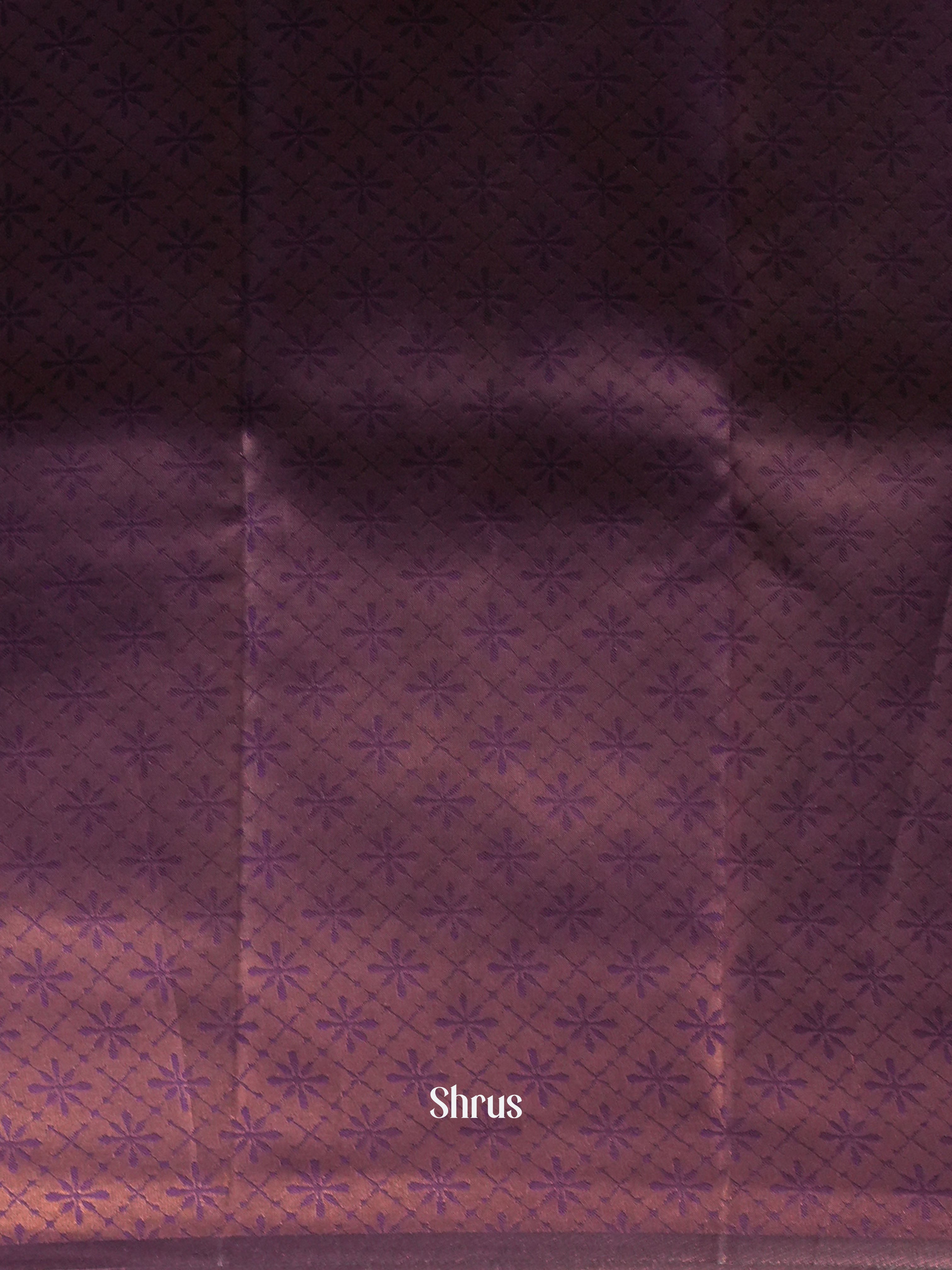 Grey & Violet- Semi Arani Silk - Shop on Shrus.com