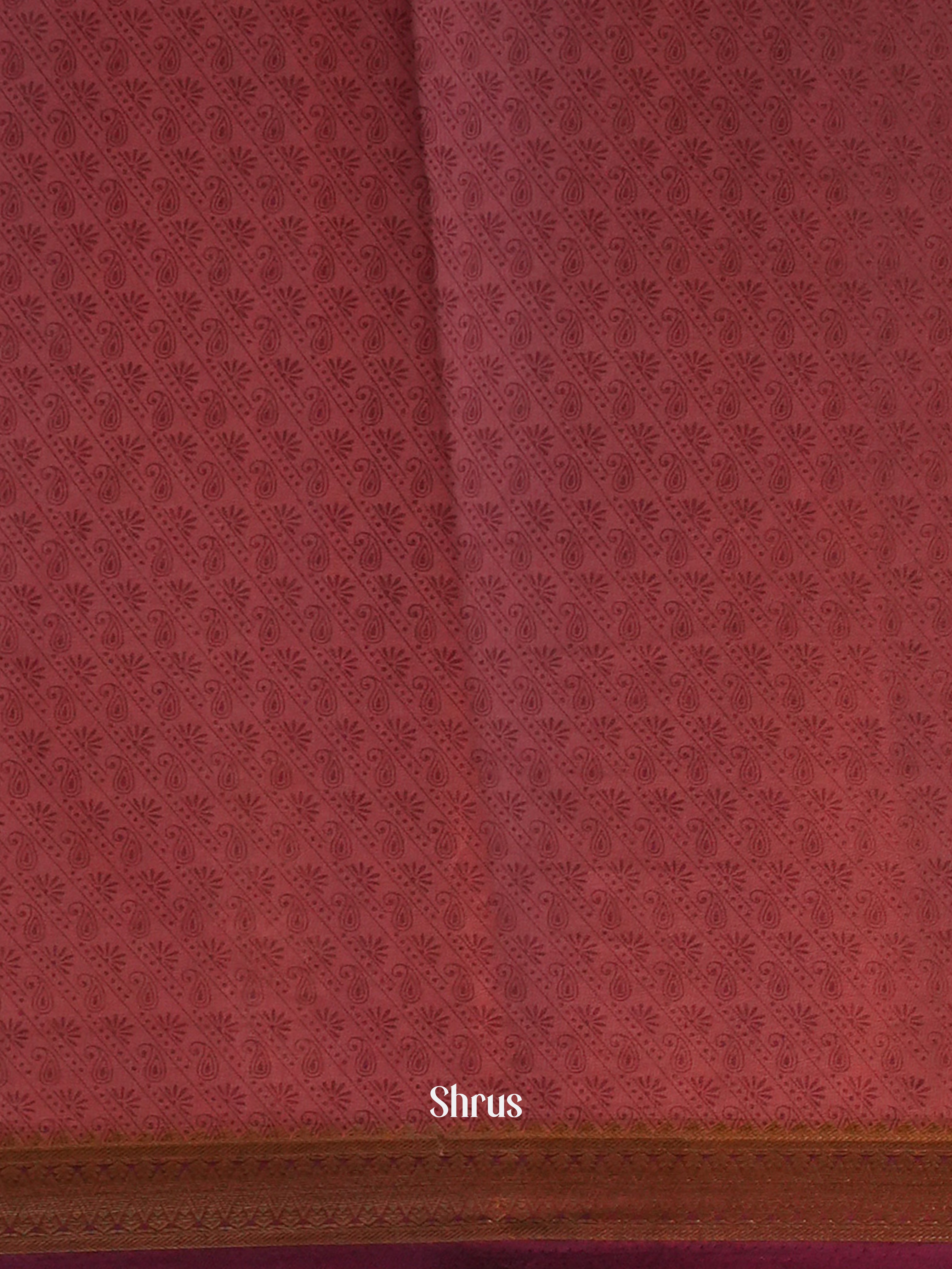 Purple- Semi Mysoresilk Saree - Shop on Shrus.com