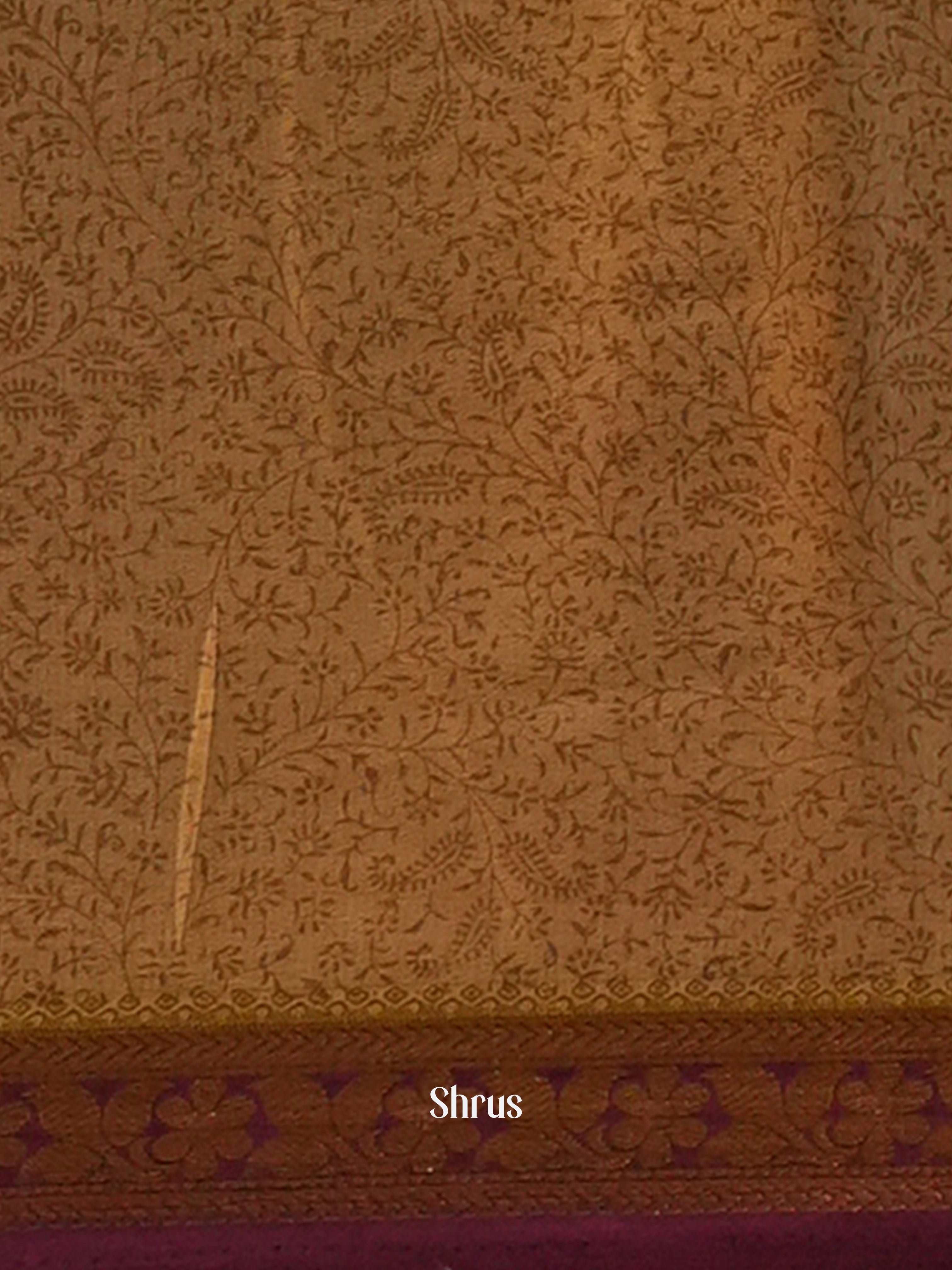 CIS19043 - Semi Mysoresilk Saree - Shop on Shrus.com