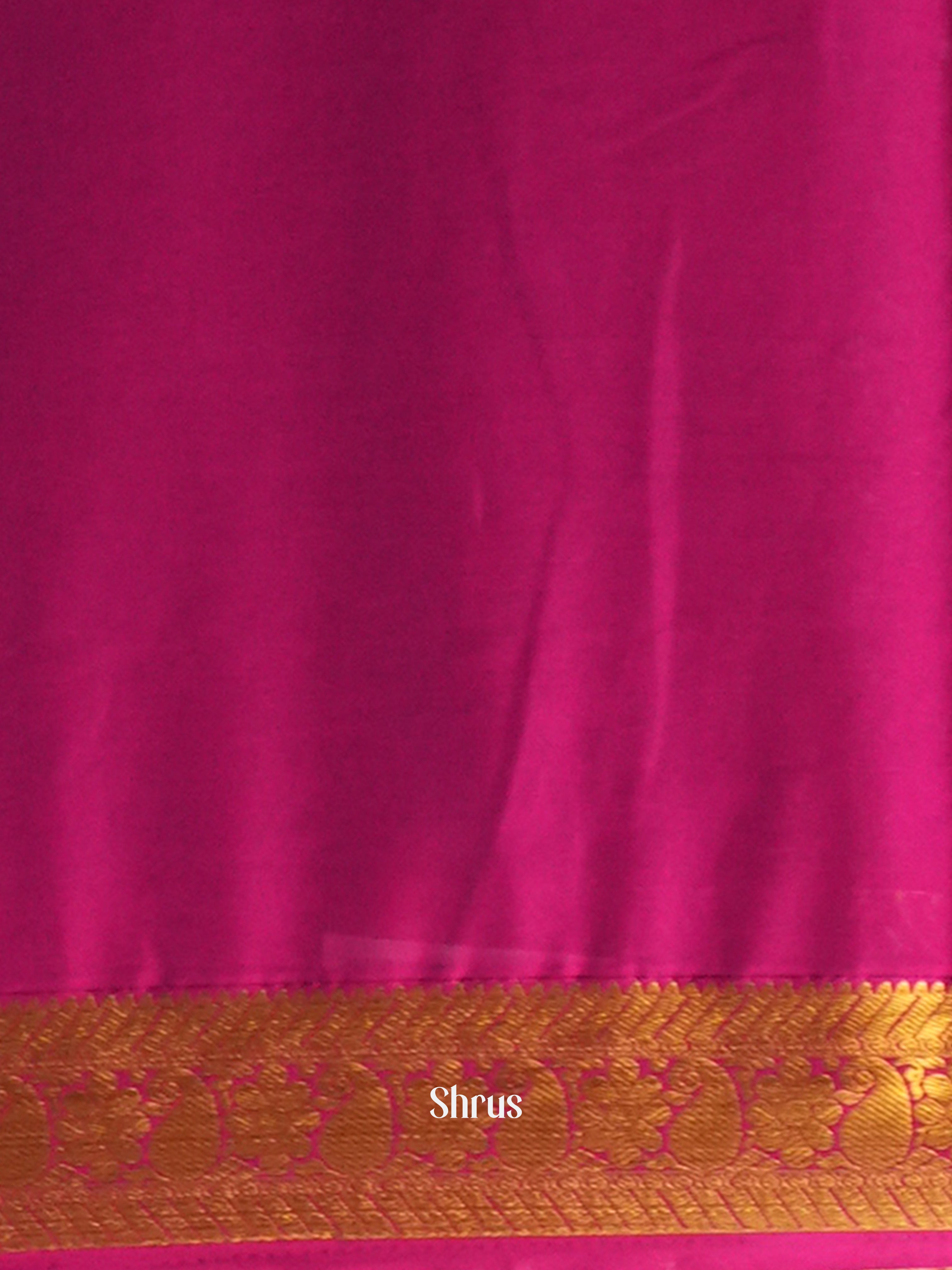 CIS19050 - Semi Mysoresilk Saree - Shop on Shrus.com