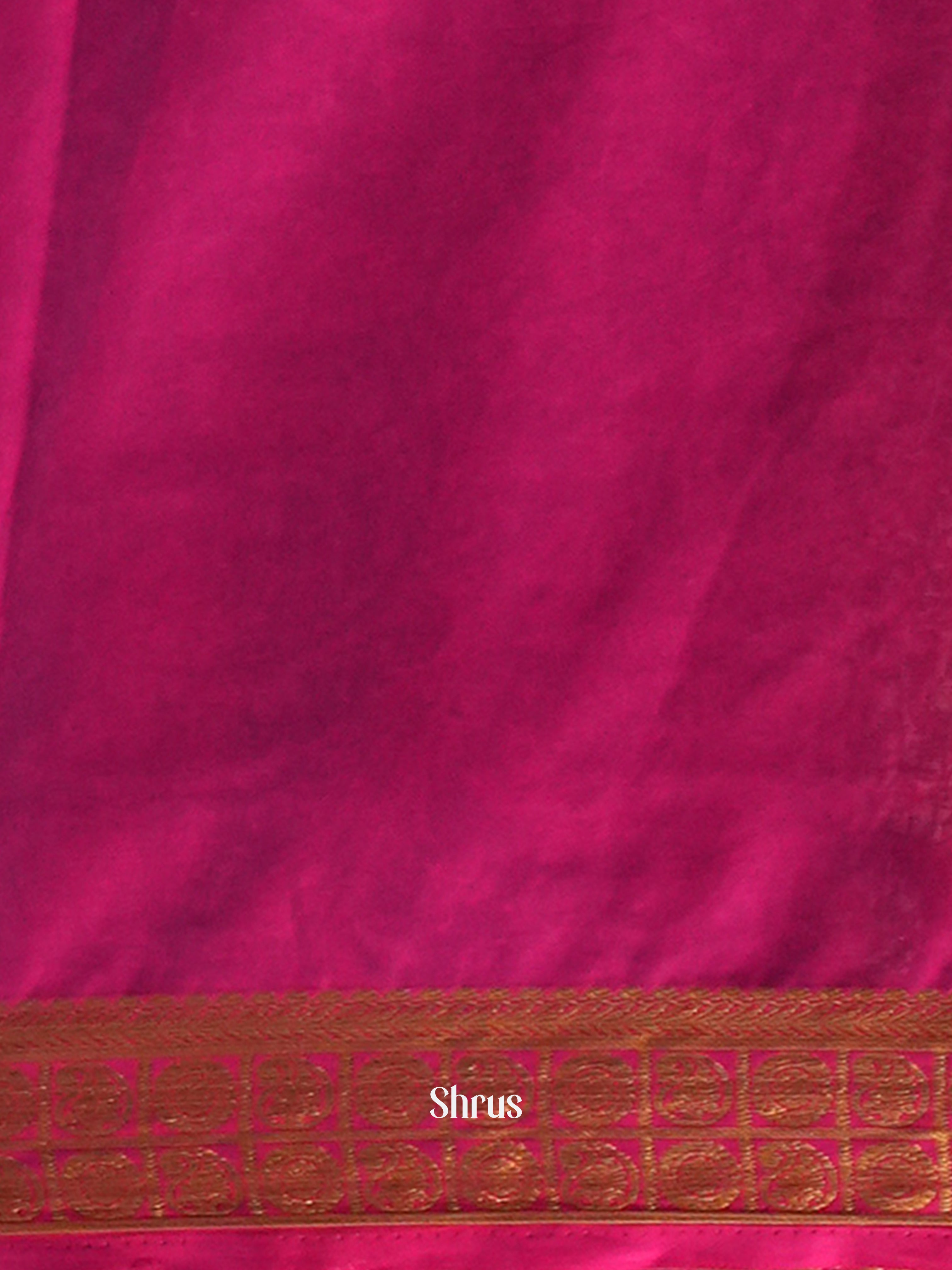 CIS19064 - Semi Mysoresilk Saree - Shop on Shrus.com