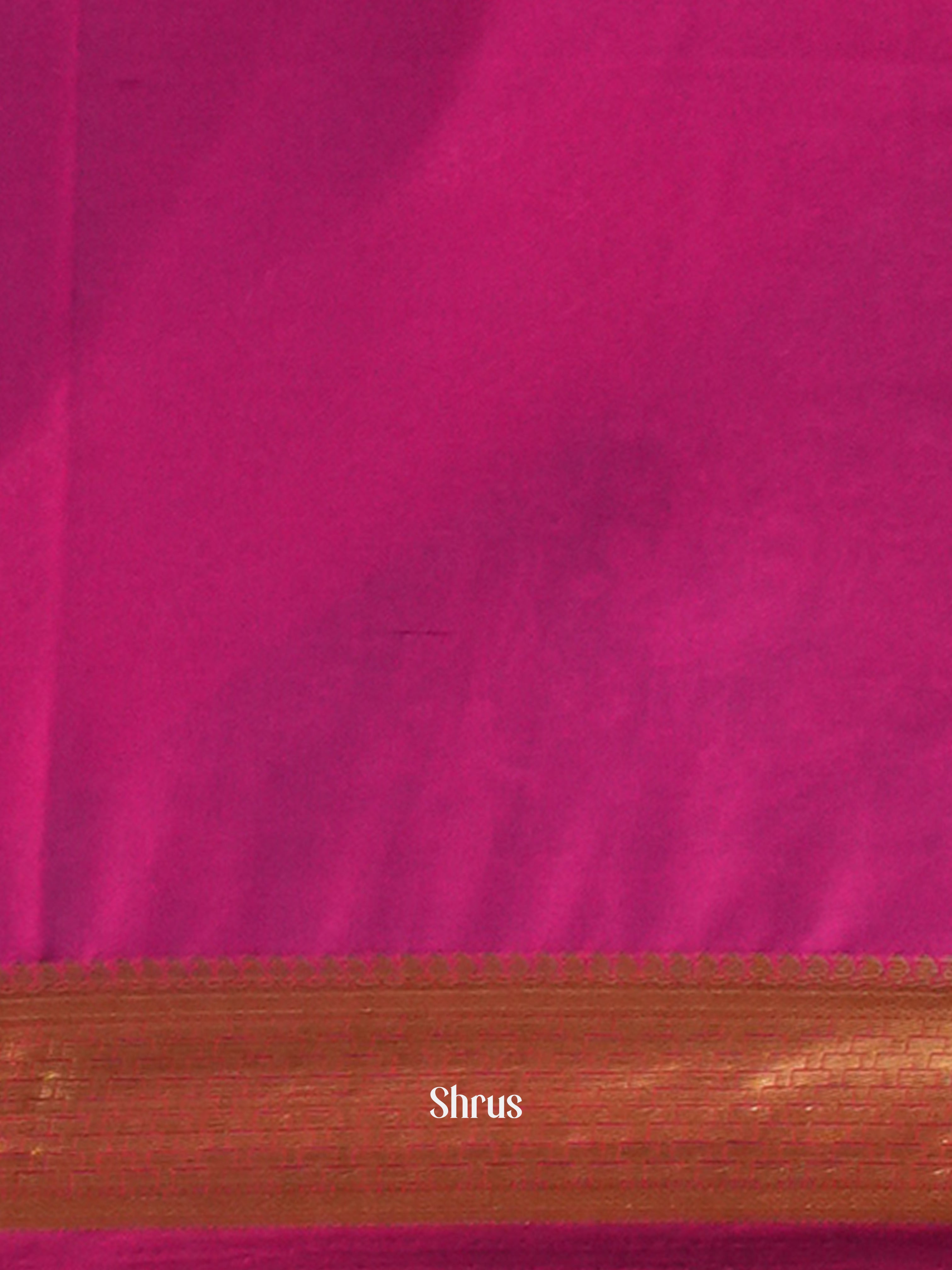 Green & Purple - Semi Mysoresilk Saree - Shop on Shrus.com