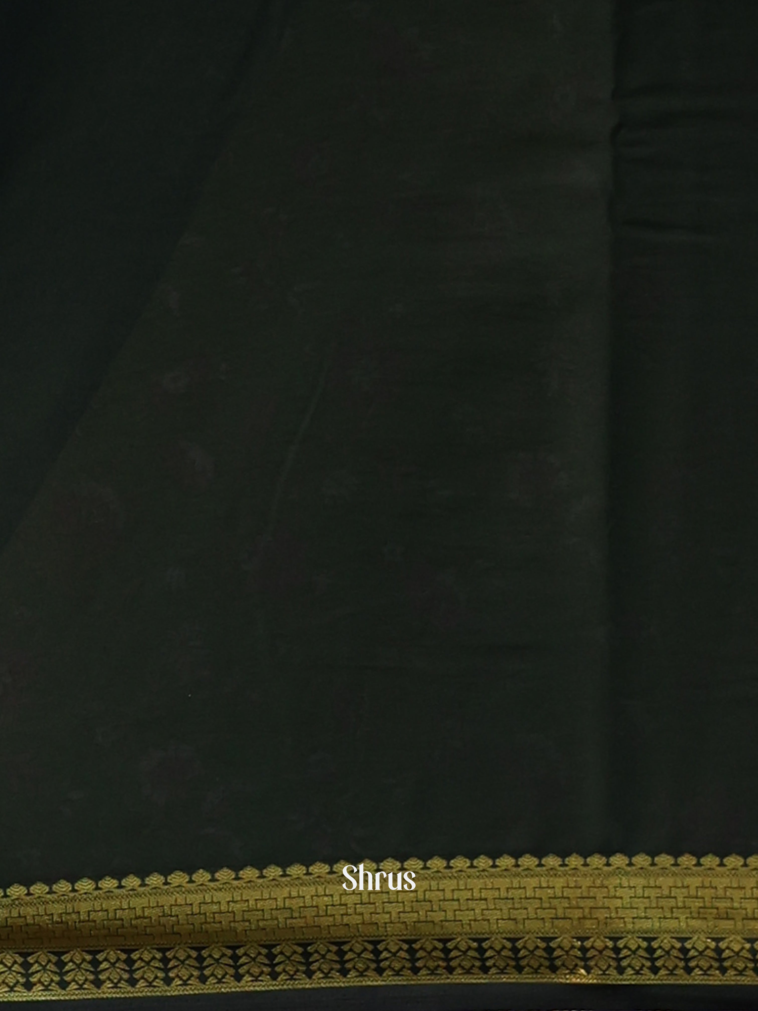 Lite Green - Semi Mysoresilk Saree - Shop on Shrus.com