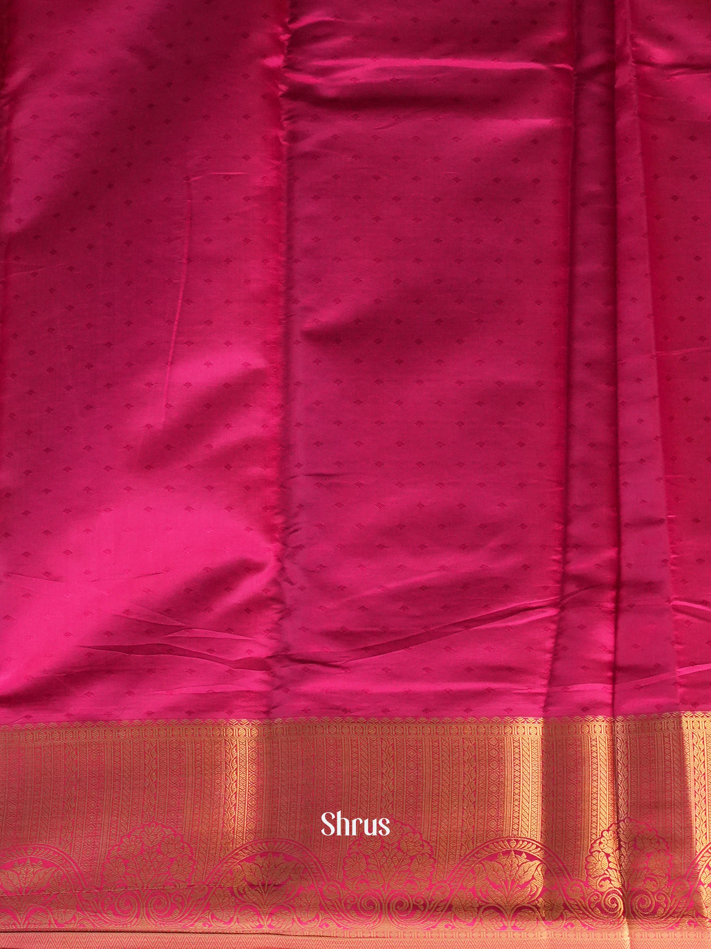 CIS19150 - Printed Silk Saree - Shop on Shrus.com