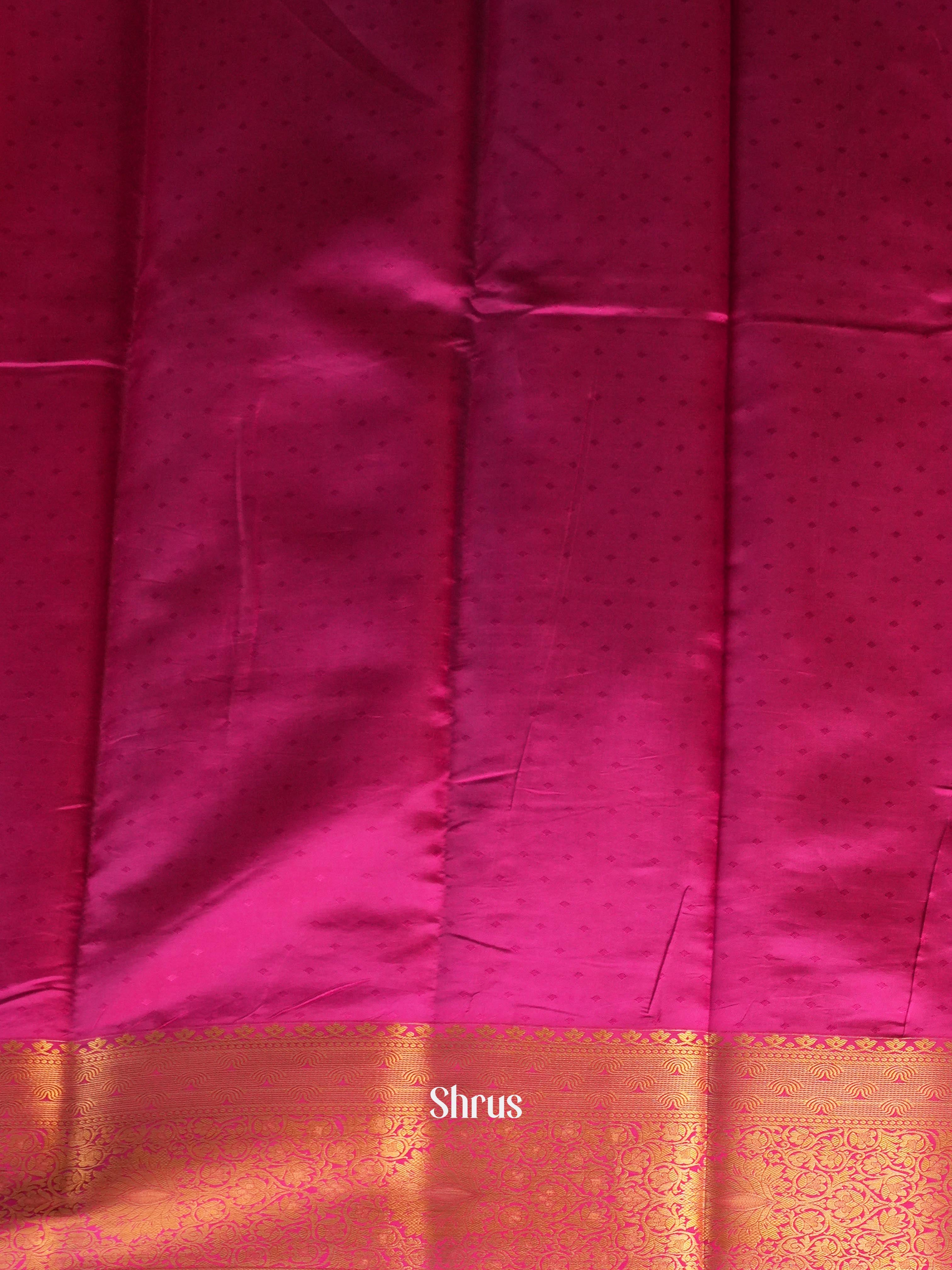 CIS19155 - Printed Silk Saree - Shop on Shrus.com