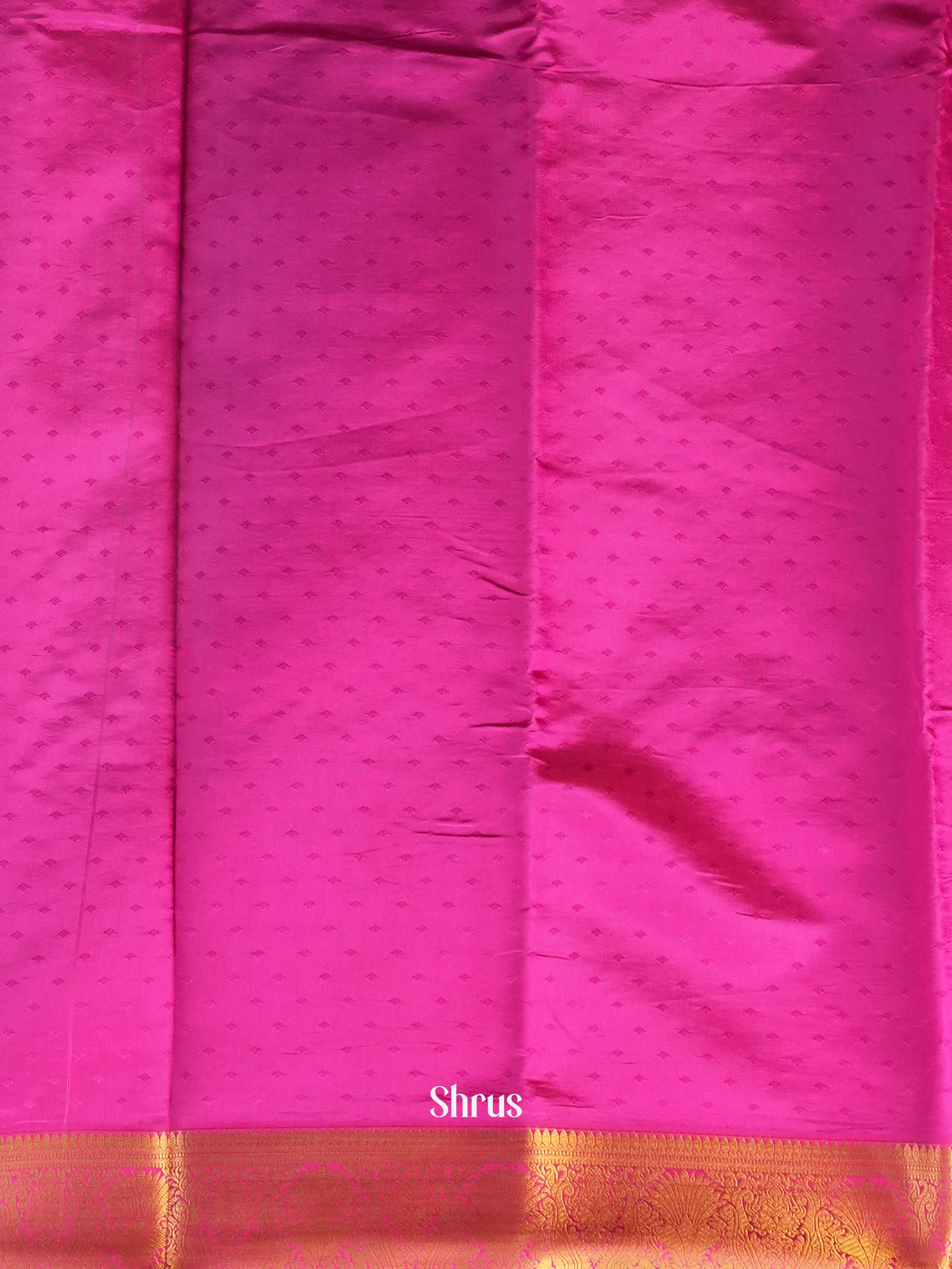 CIS19160 - Printed Silk Saree - Shop on Shrus.com