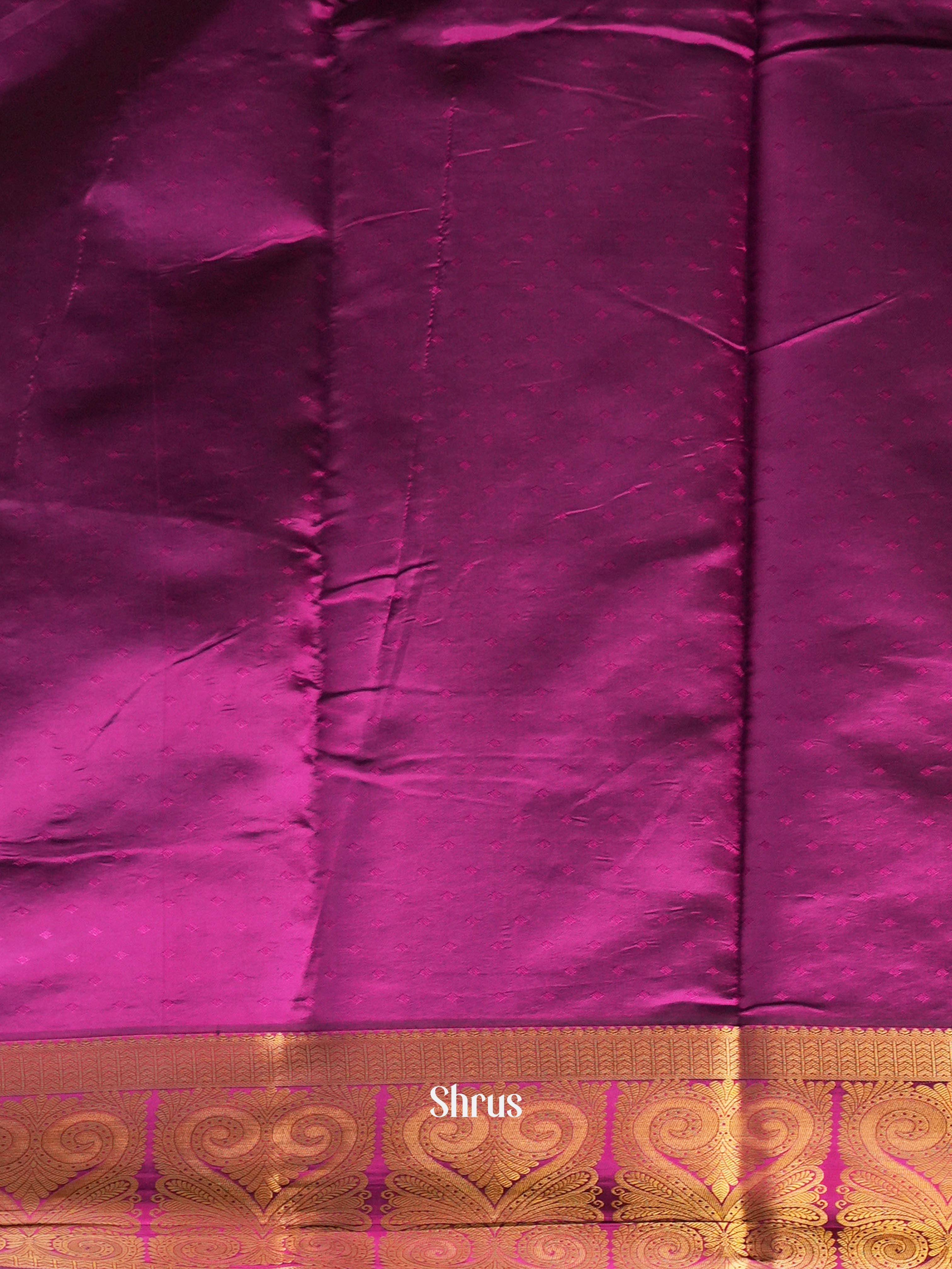 CIS19161 - Printed Silk Saree - Shop on Shrus.com