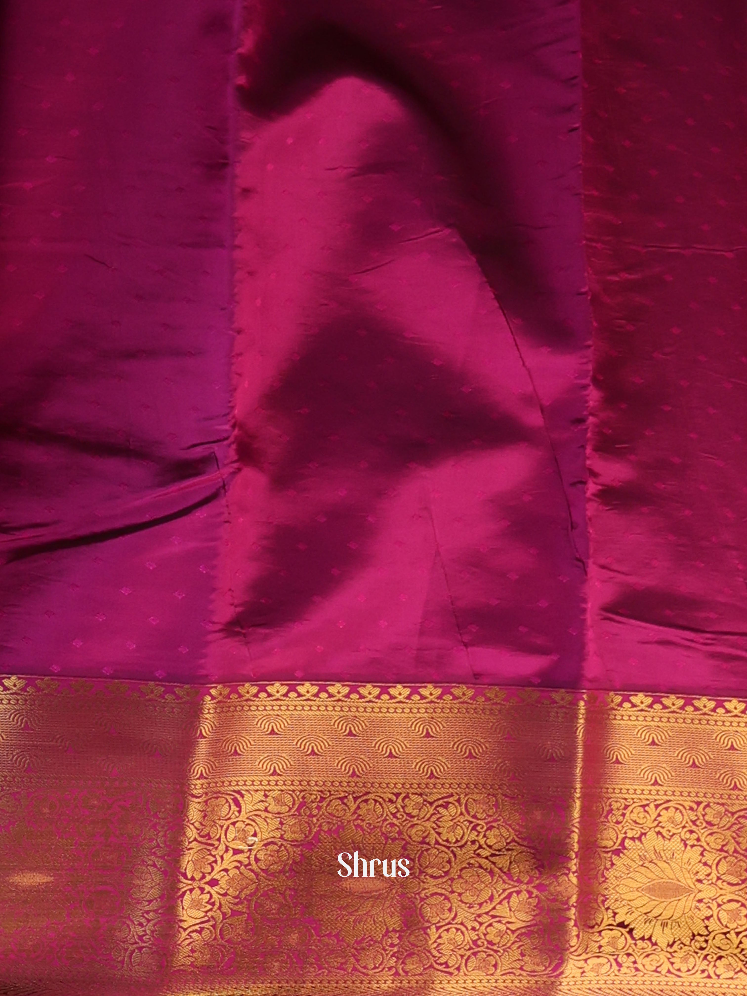 CIS19163 - Printed Silk Saree - Shop on Shrus.com