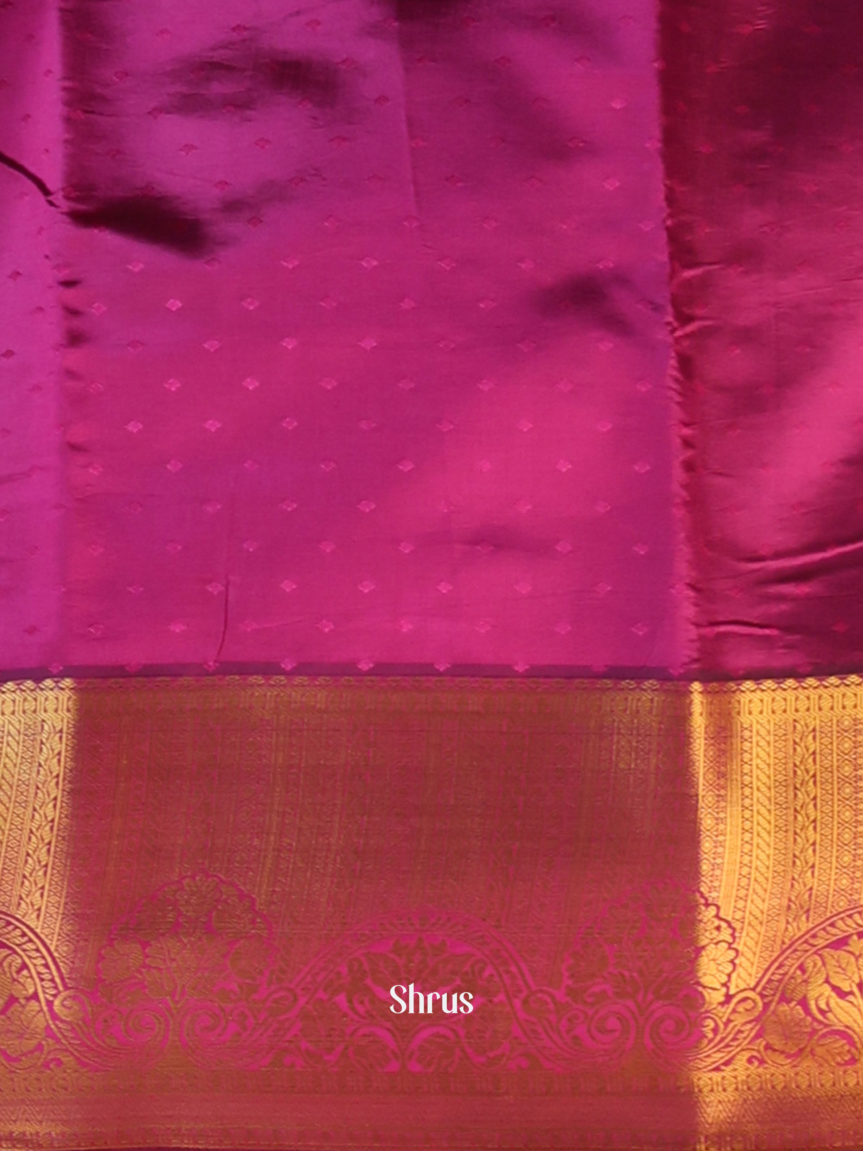 CIS19164 - Printed Silk Saree - Shop on Shrus.com
