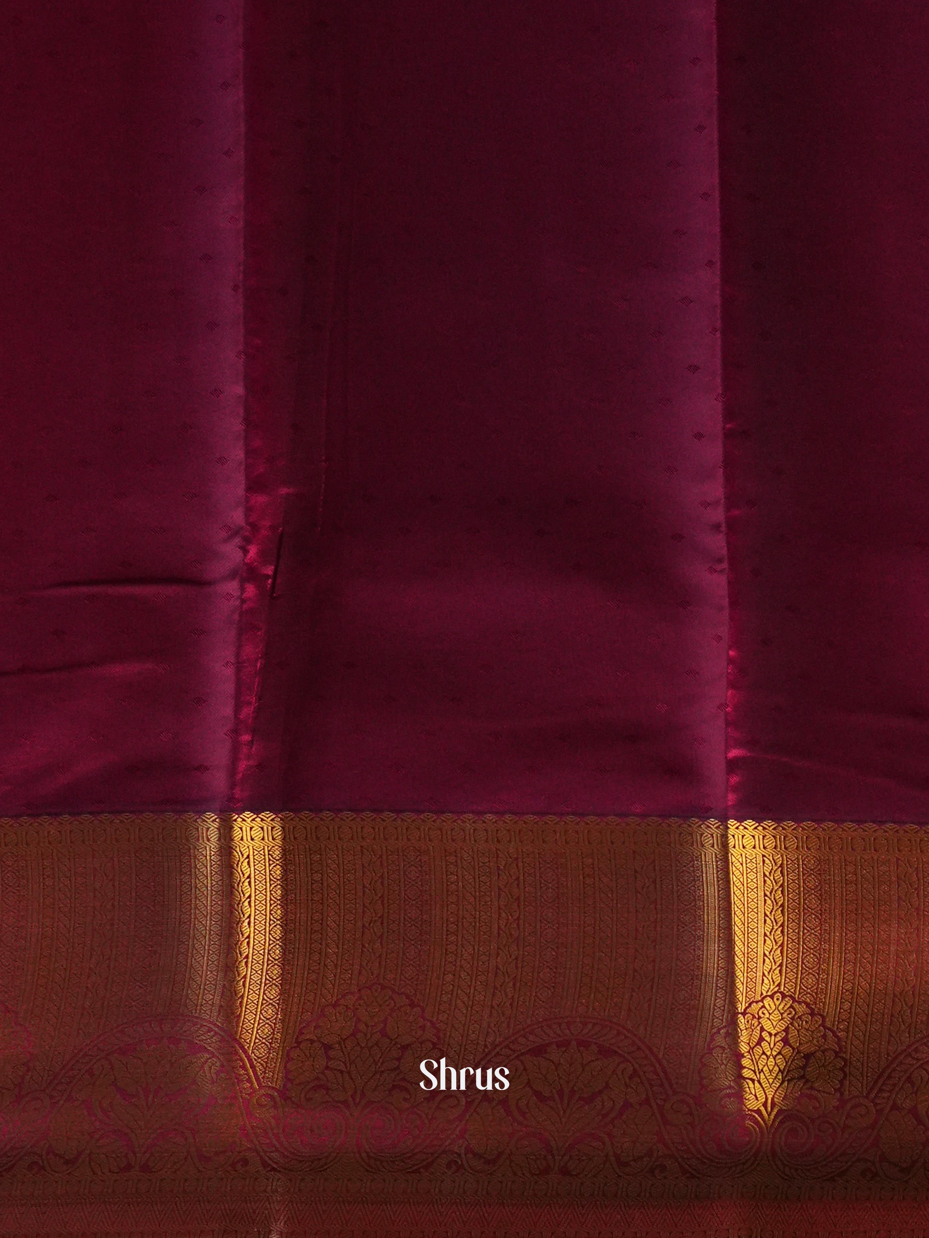 CIS19174 - Printed Silk Saree - Shop on Shrus.com