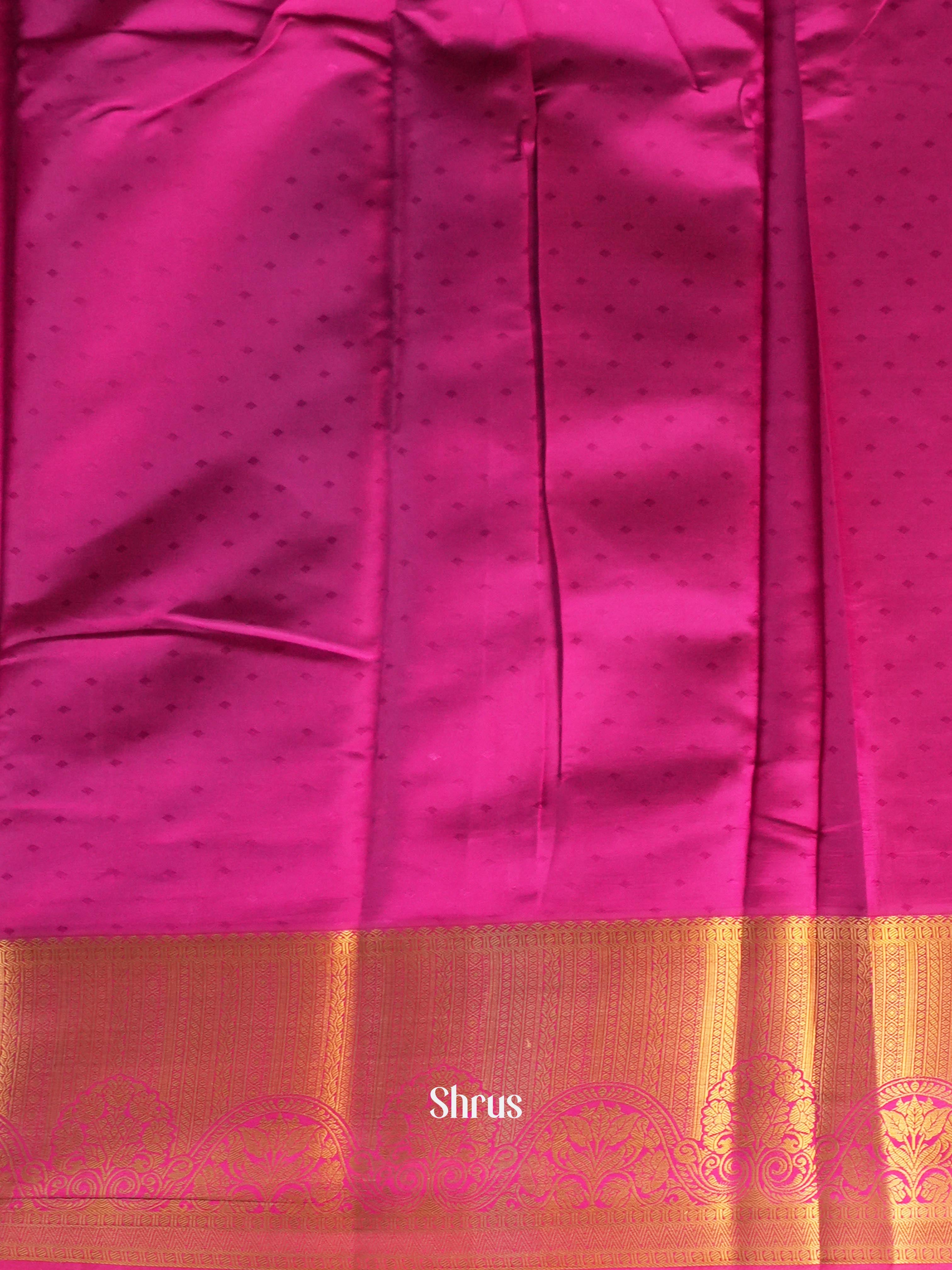 CIS19179 - Printed Silk Saree - Shop on Shrus.com