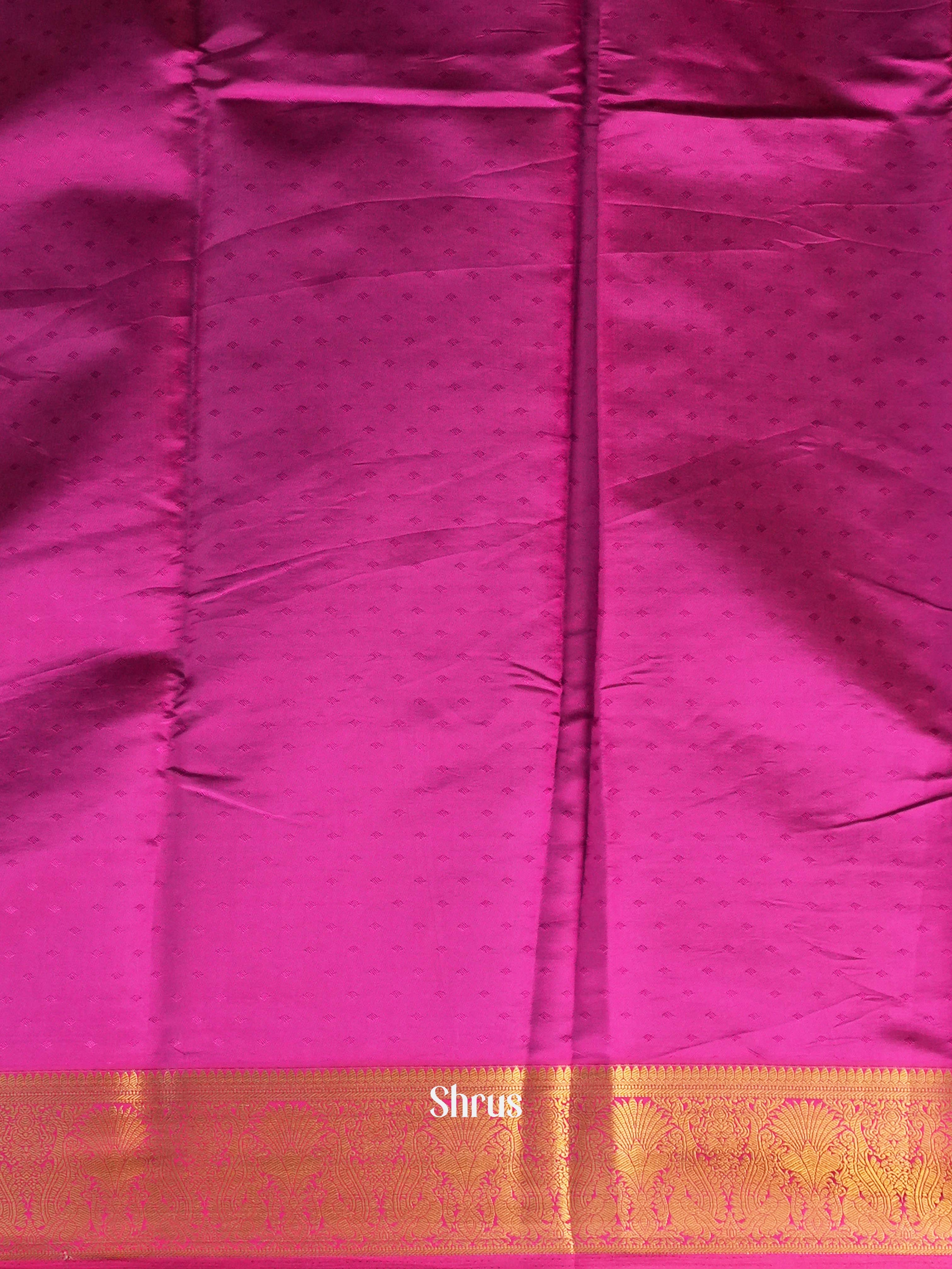 CIS19180 - Printed Silk Saree - Shop on Shrus.com