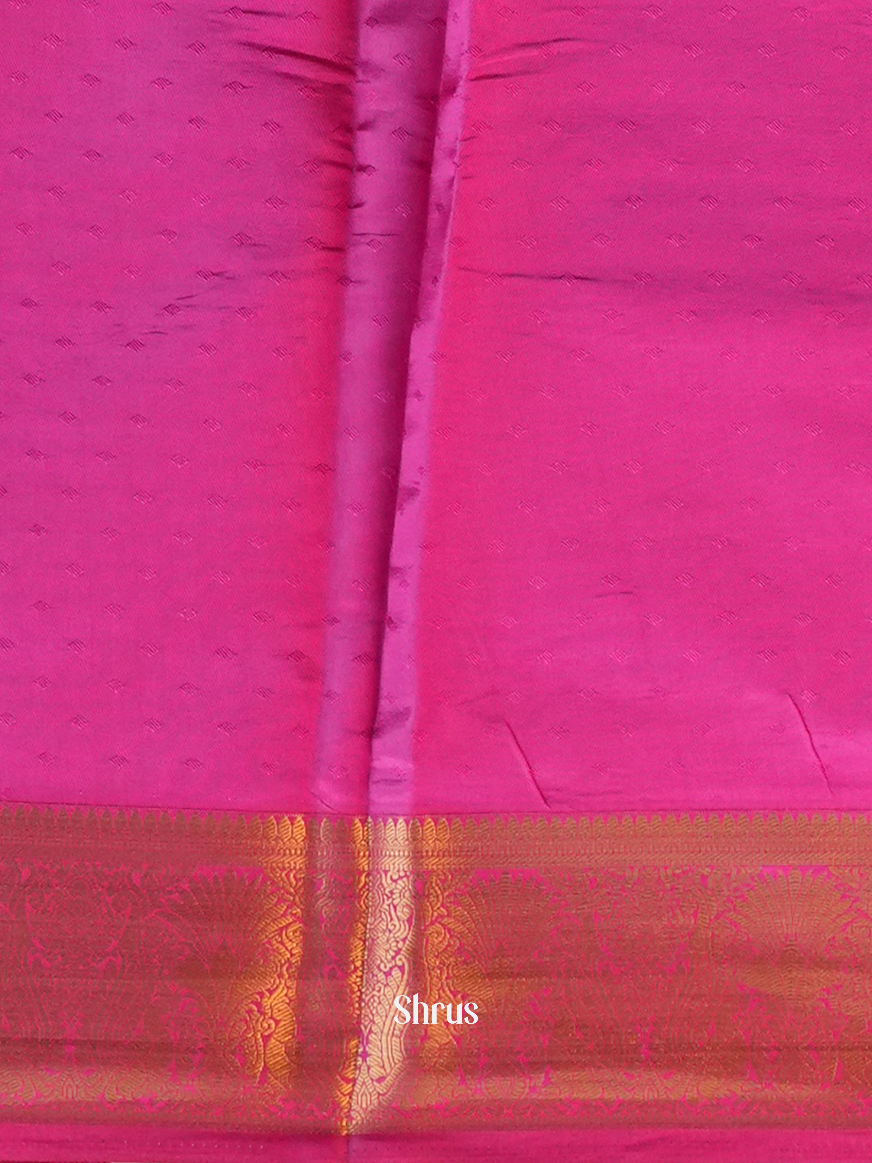 CIS19181 - Printed Silk Saree - Shop on Shrus.com