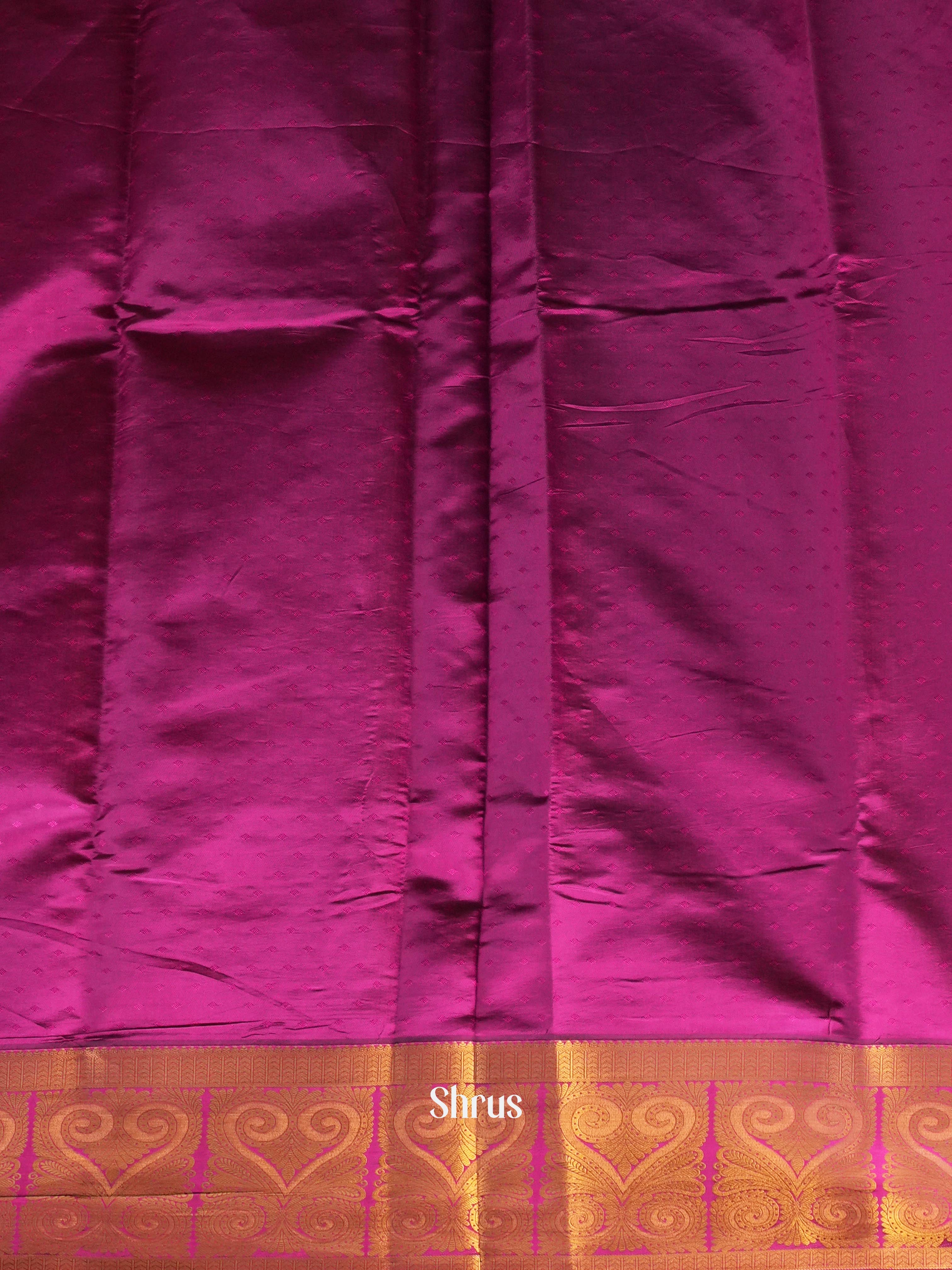 CIS19183 - Printed Silk Saree - Shop on Shrus.com