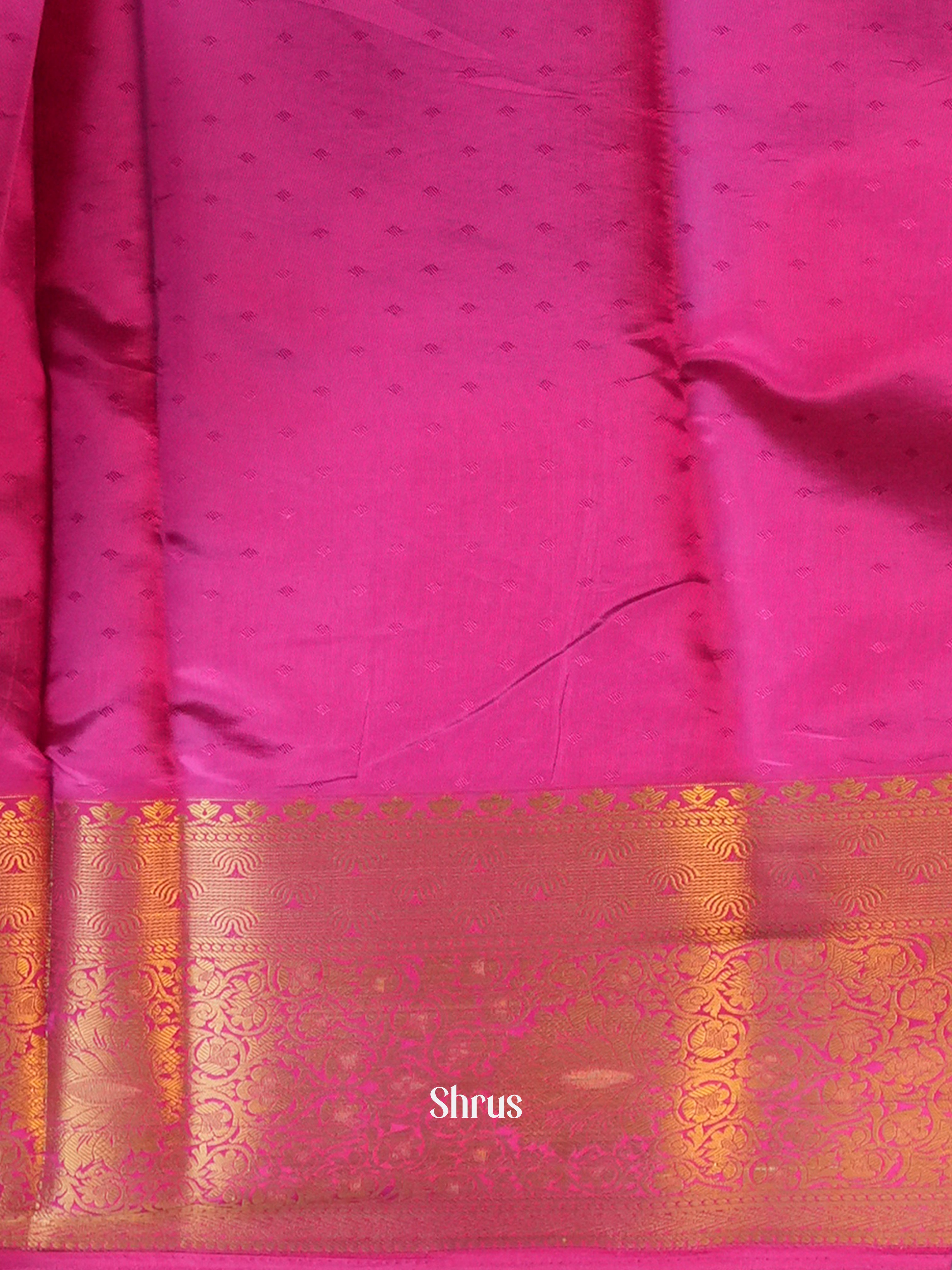 CIS19191 - Printed Silk Saree - Shop on Shrus.com