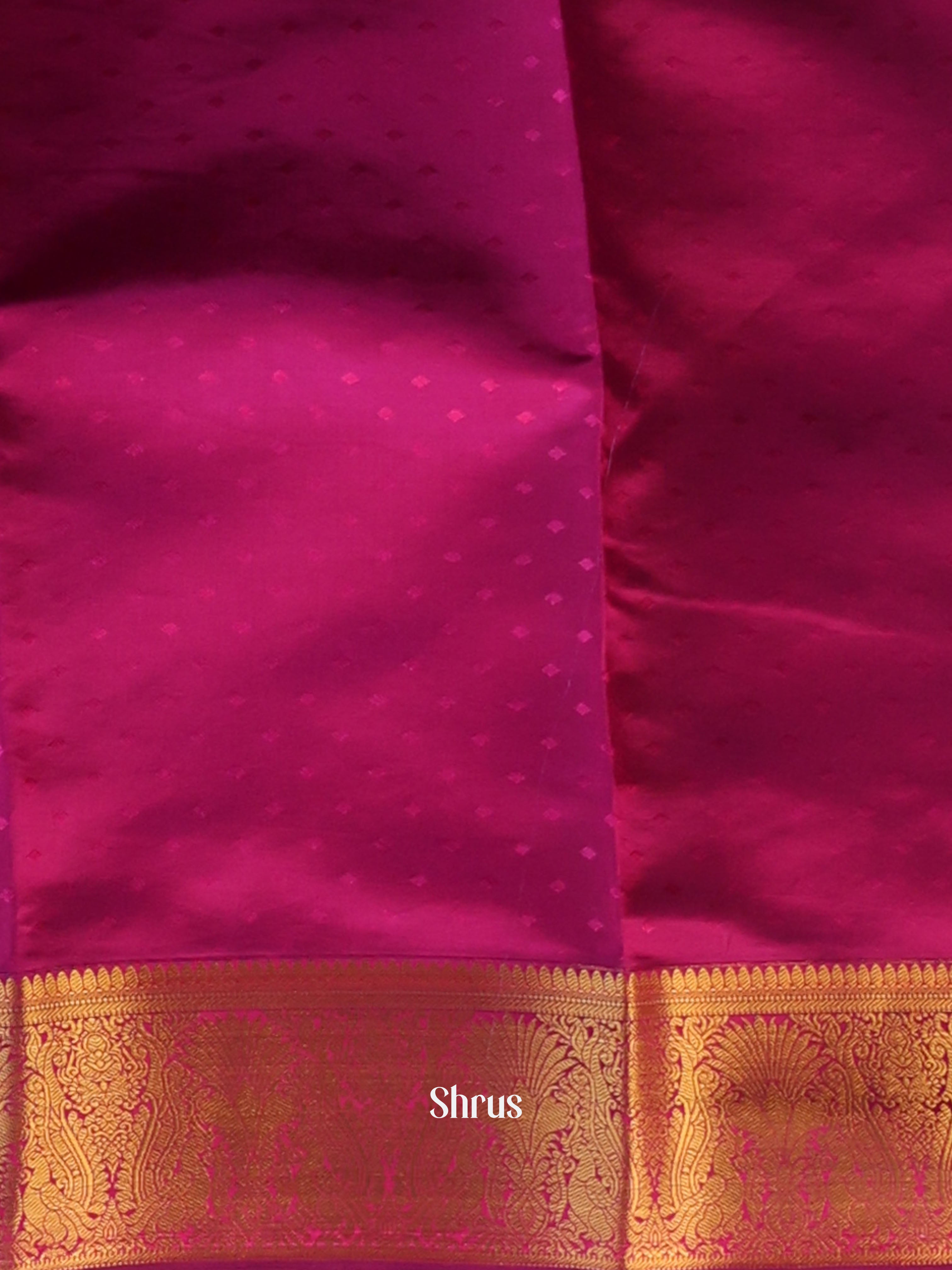 CIS19195 - Printed Silk Saree - Shop on Shrus.com