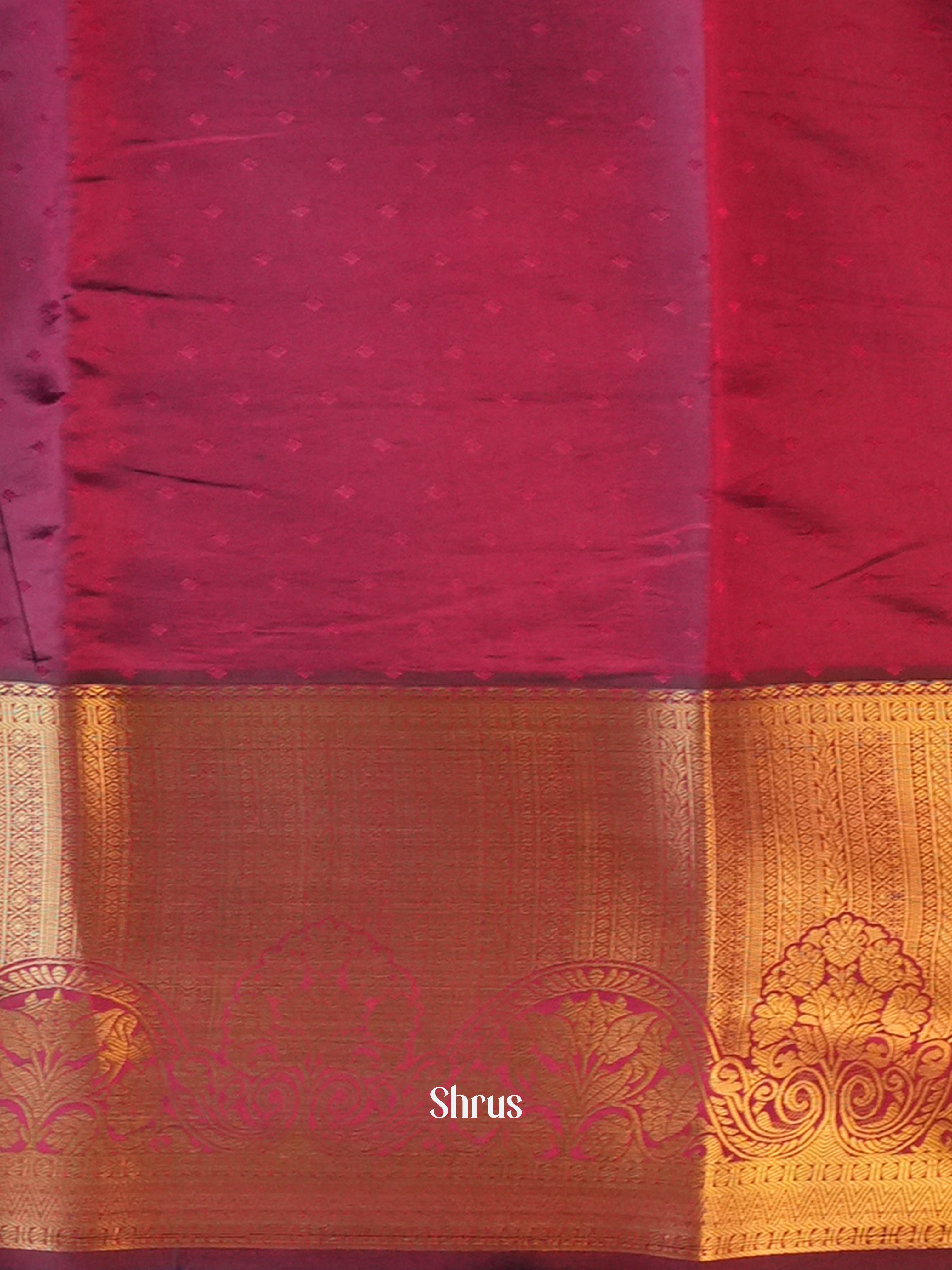 CIS19201 - Printed Silk Saree - Shop on Shrus.com